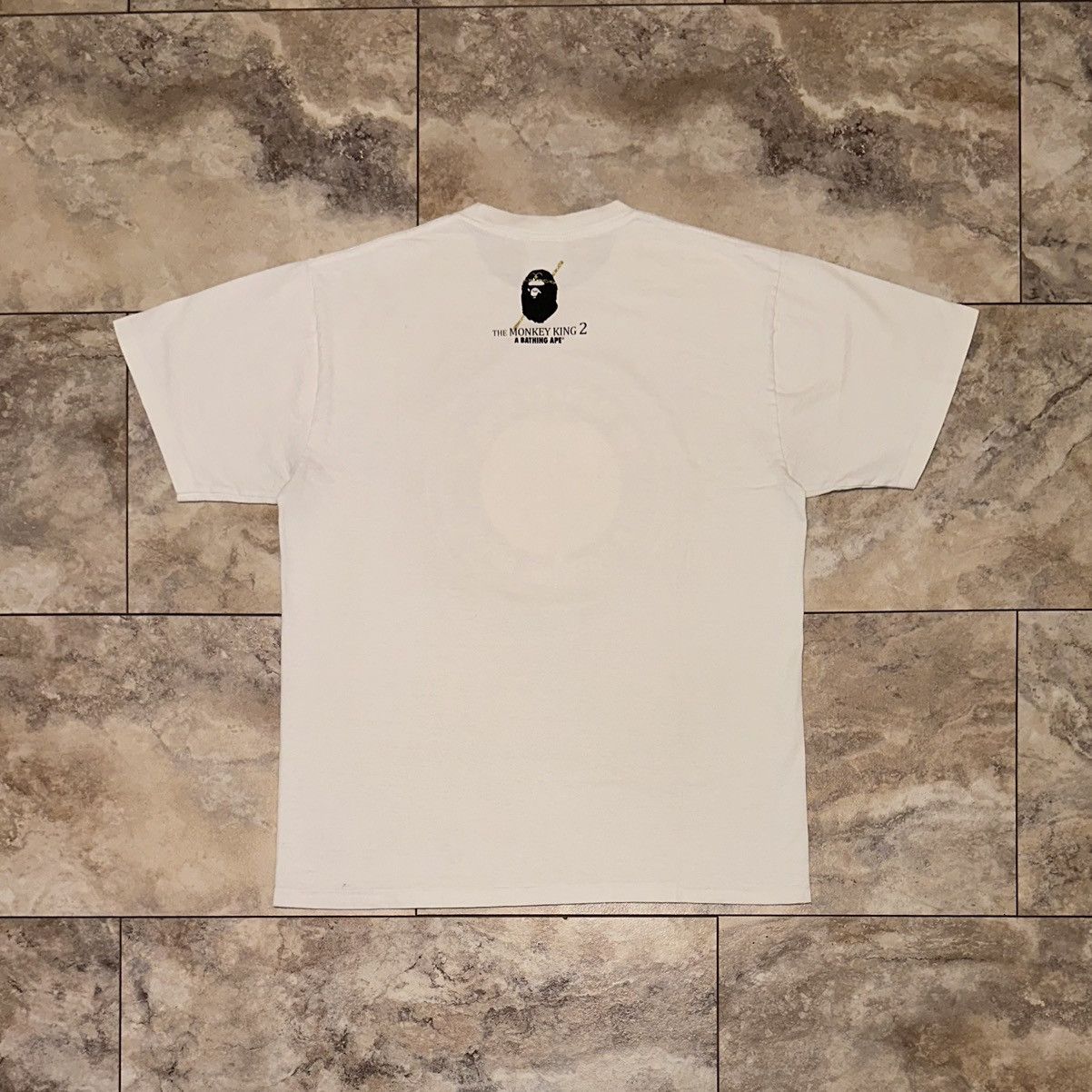 Bape 2016 BAPE The Monkey King 2 Hong Kong Exclusive Tee White L Size US L / EU 52-54 / 3 - 2 Thumbnail