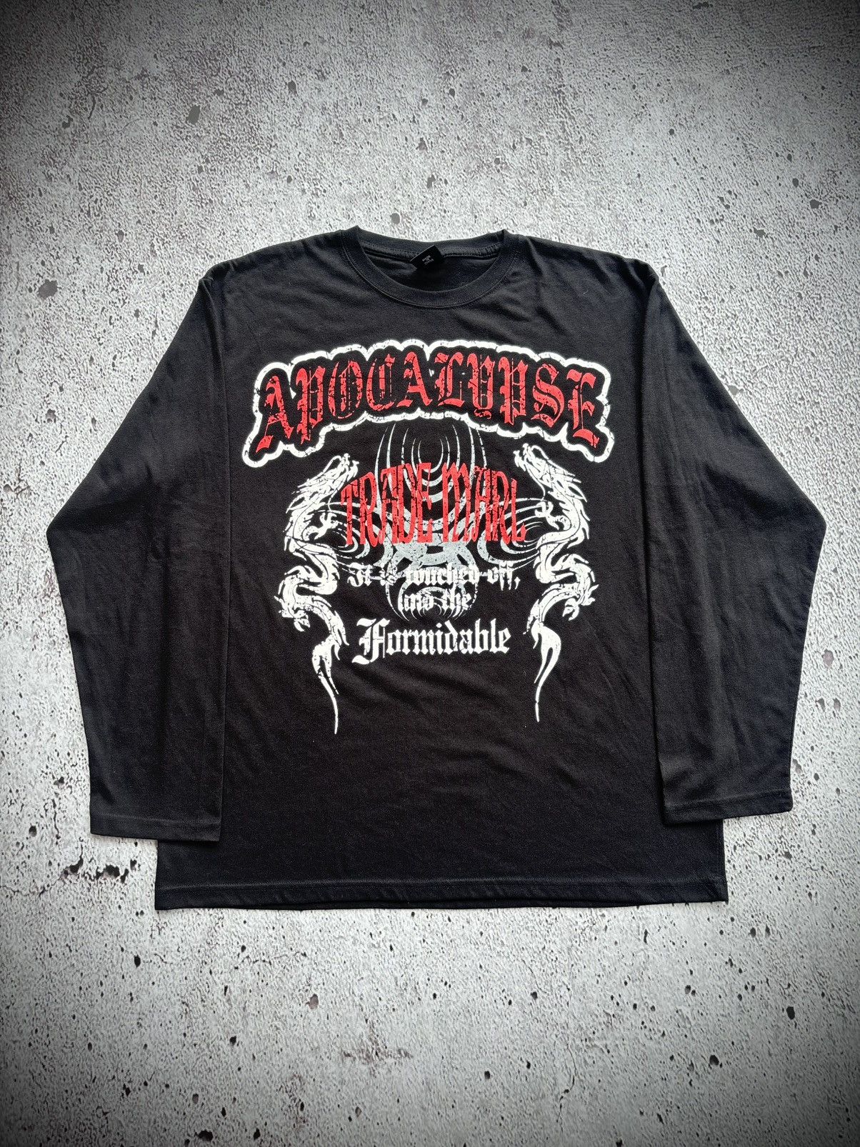Hysteric Glamour Y2k Fogaty House Tribal Punk style Longsleeve Size US XL / EU 56 / 4 - 2 Thumbnail