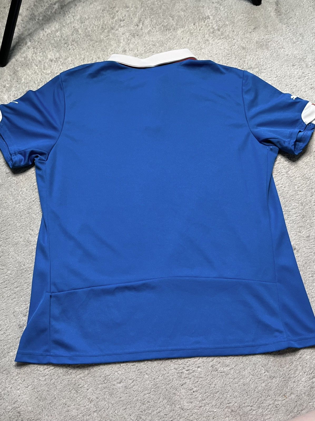Puma Blue Jersey Top Puma Glasgow Rangers 2014/2015 Size L / US 10 / IT 46 - 4 Thumbnail