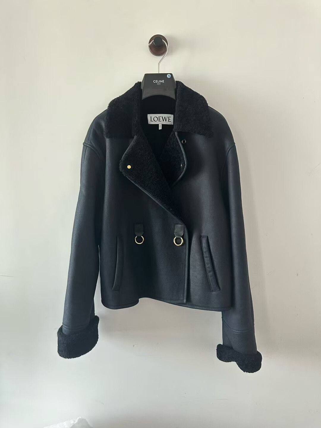 Loewe Loewe Wool and Leather Jacket Size US M / EU 48-50 / 2 - 1 Thumbnail