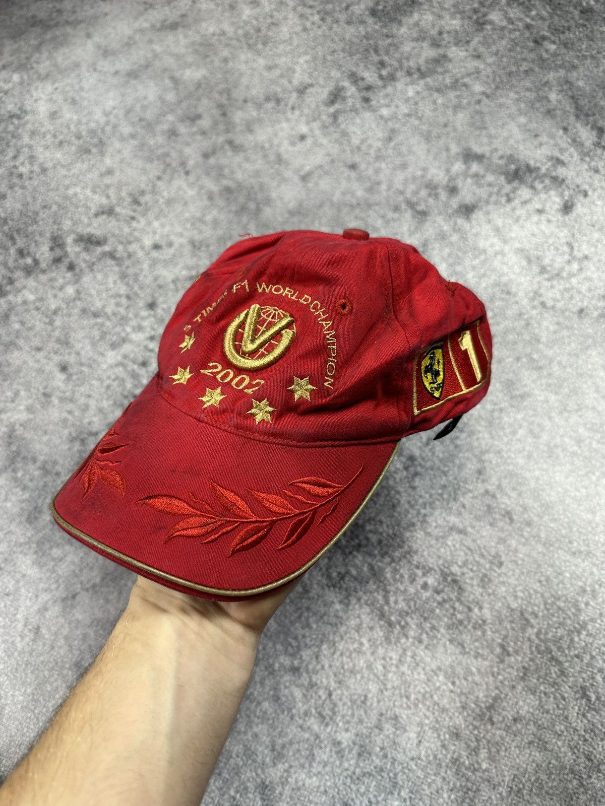 Ferrari Vintage Ferrari Baseball Cap Hat Red Italian F1 Racing 90s Size ONE SIZE - 1 Thumbnail