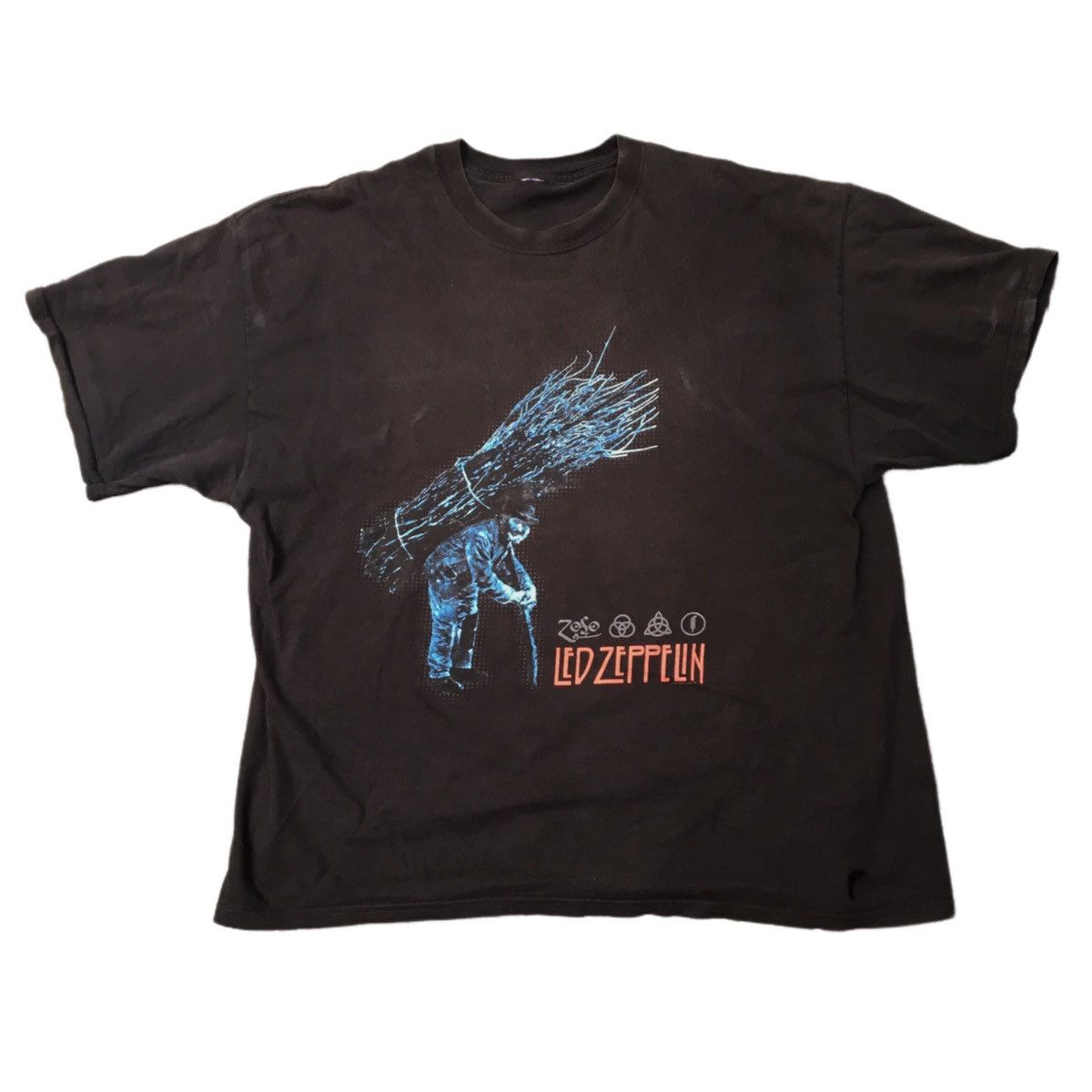 Band Tees × Led Zeppelin Led Zeppelin Zoso IV Album ©2001 Size US XXL / EU 58 / 5 - 2 Thumbnail