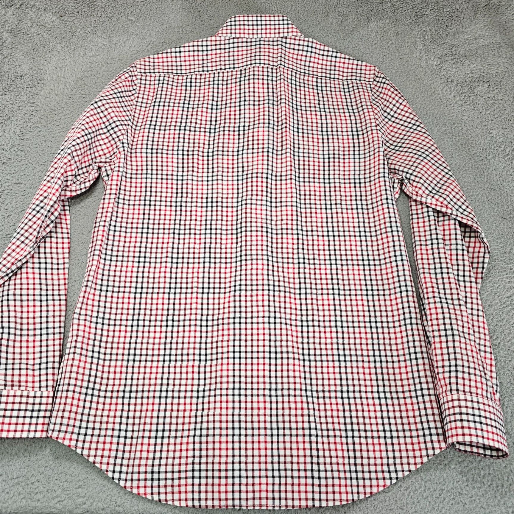 Express Express Shirt Mens M Red Check Button-Up Shirt Size US M / EU 48-50 / 2 - 6 Thumbnail