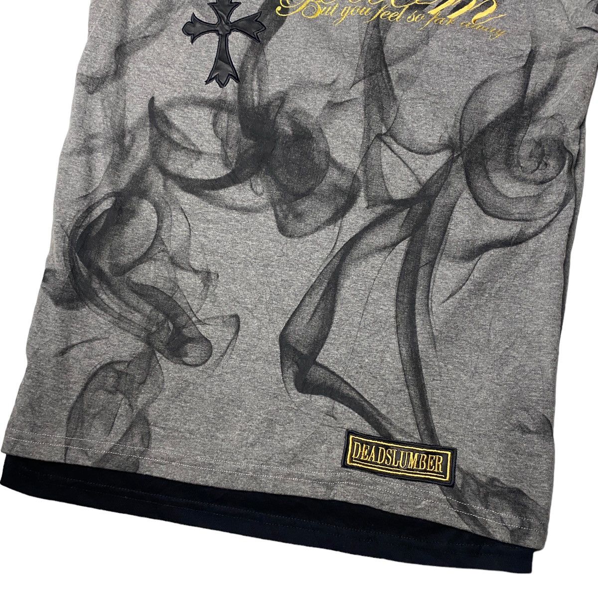 Hysteric Glamour Clash Ahead Skull Tribal Poem Double Layer Shirt Size US M / EU 48-50 / 2 - 6 Thumbnail