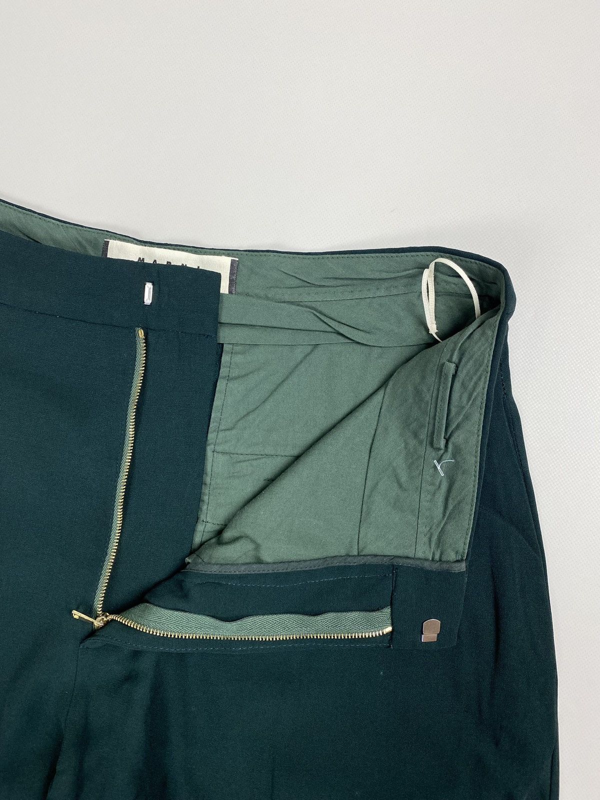 Marni Marni Commessa ladies viscose dress pants trousers size 42 Size 28" / US 6 / IT 42 - 11 Thumbnail