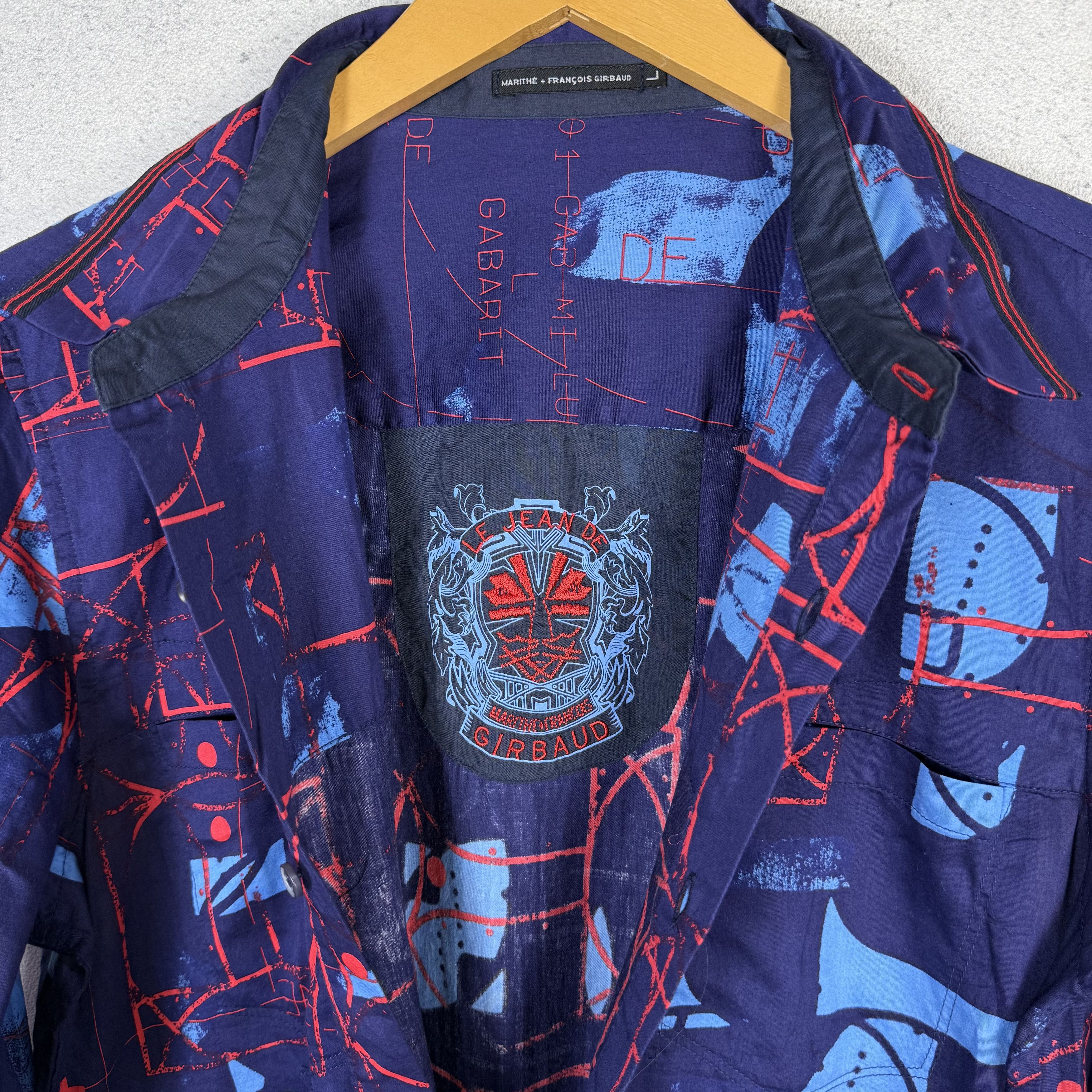 Marithe + Francois Girbaud Marithe Francois Girbaud Shirt Size US L / EU 52-54 / 3 - 7 Thumbnail