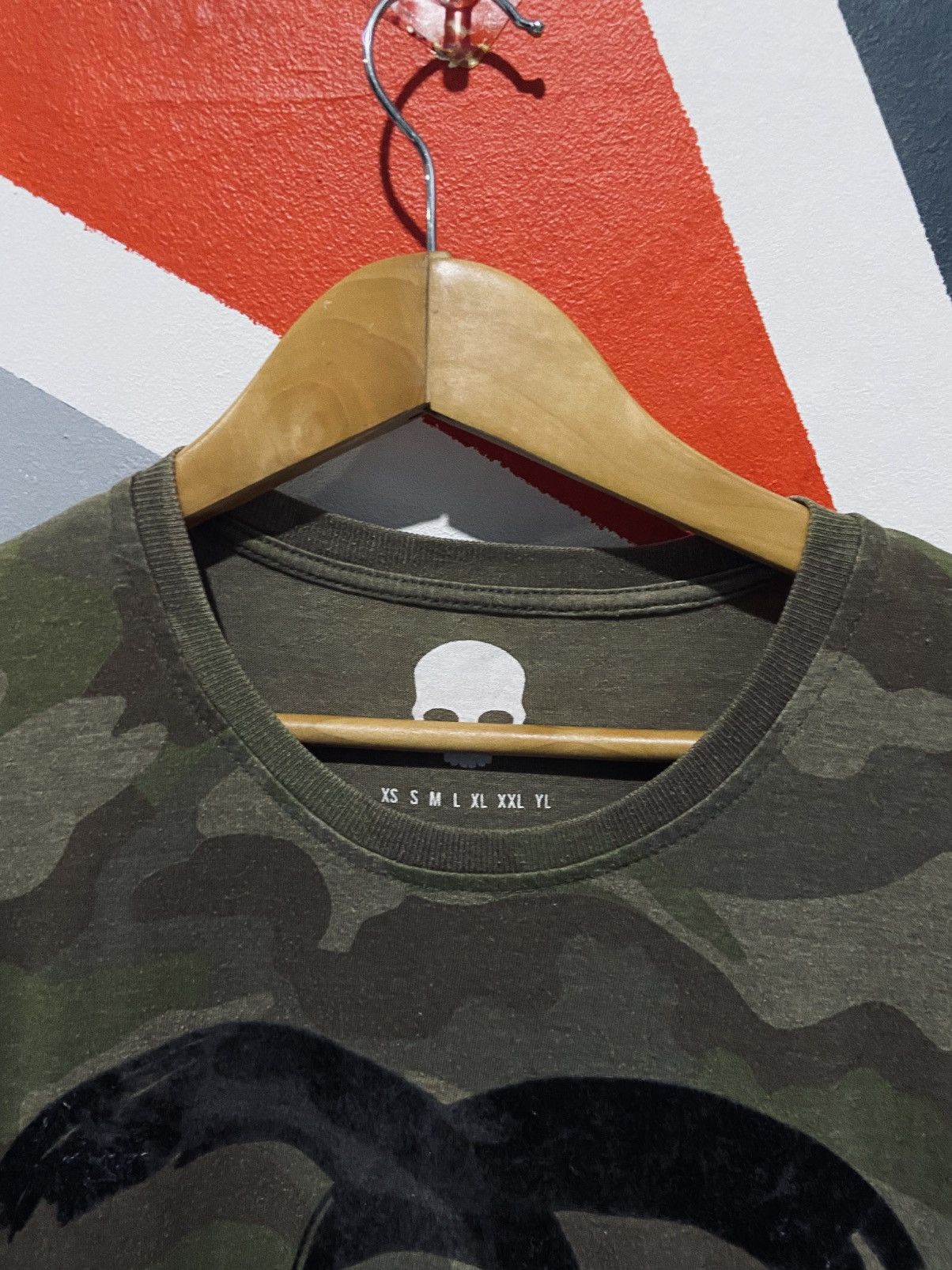 HYDROGEN Hidrogen Big Skull Camo Tee Size US M / EU 48-50 / 2 - 4 Thumbnail