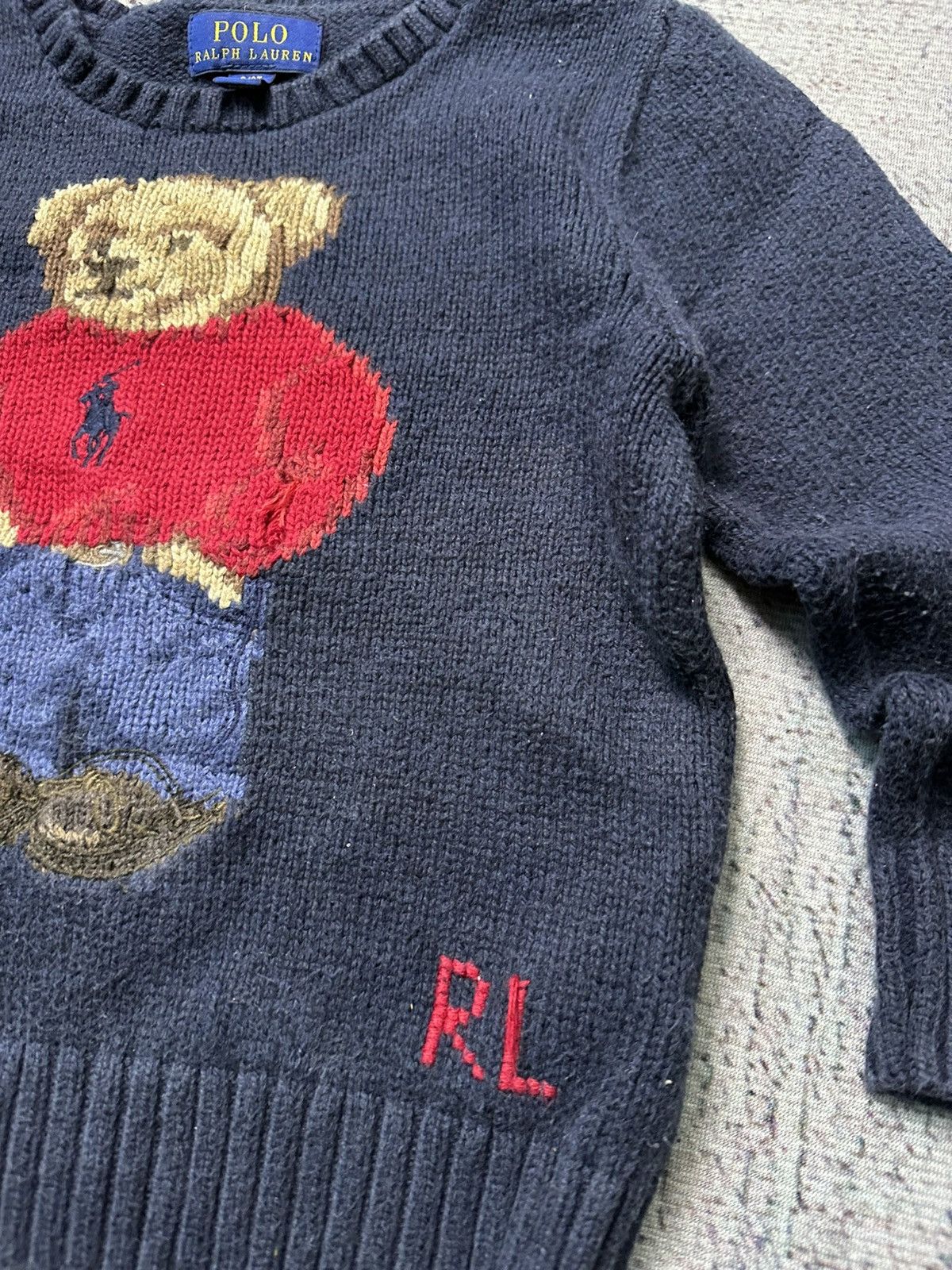 Polo Ralph Lauren × Ralph Lauren Polo Bear Knitwear By Ralph Lauren for Kid Size XXS / US 00 / IT 34 - 5 Thumbnail