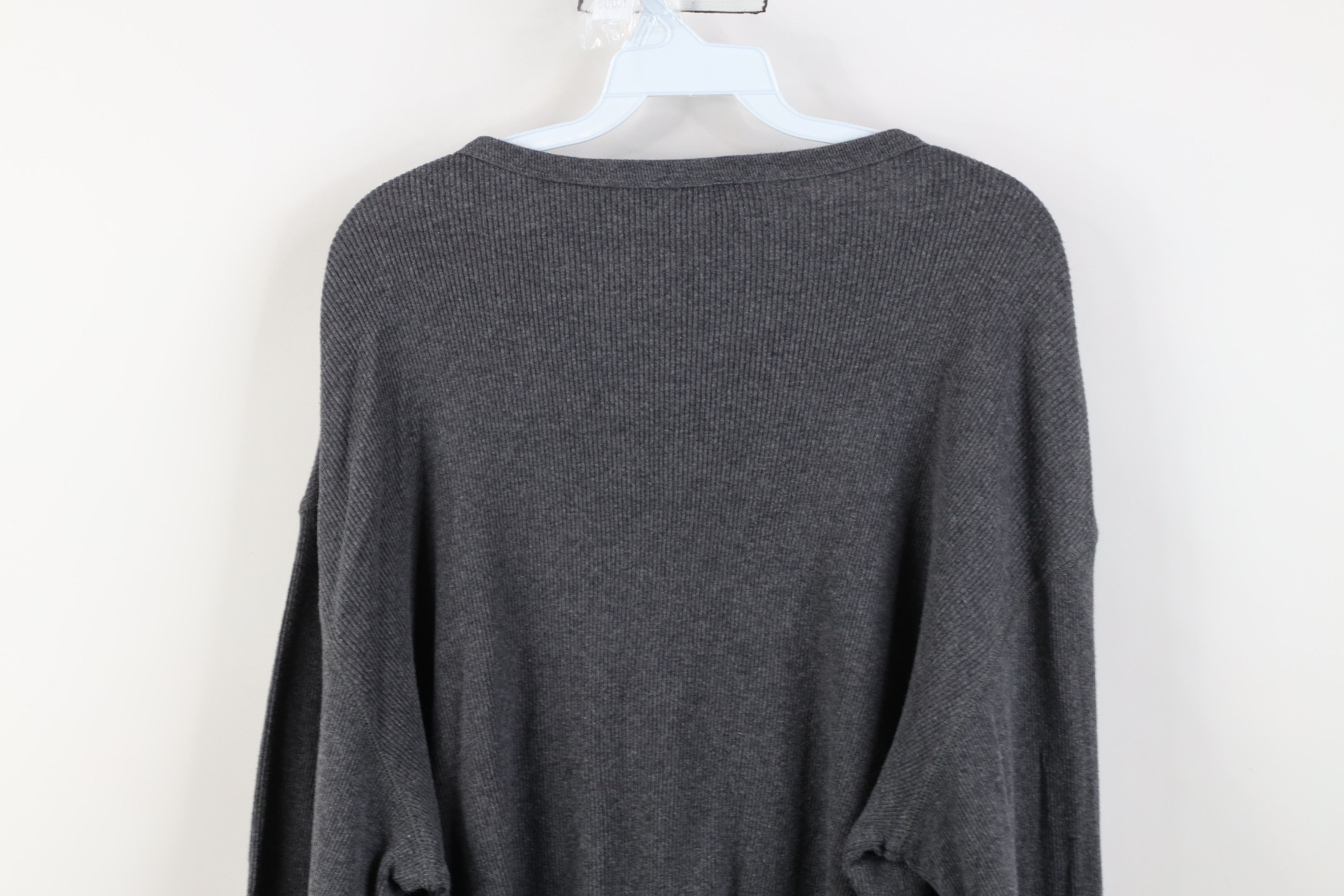 Gap Vintage 90s Y2K Gap Thermal Ribbed Knit Long Sleeve T-Shirt Size US XXL / EU 58 / 5 - 9 Thumbnail