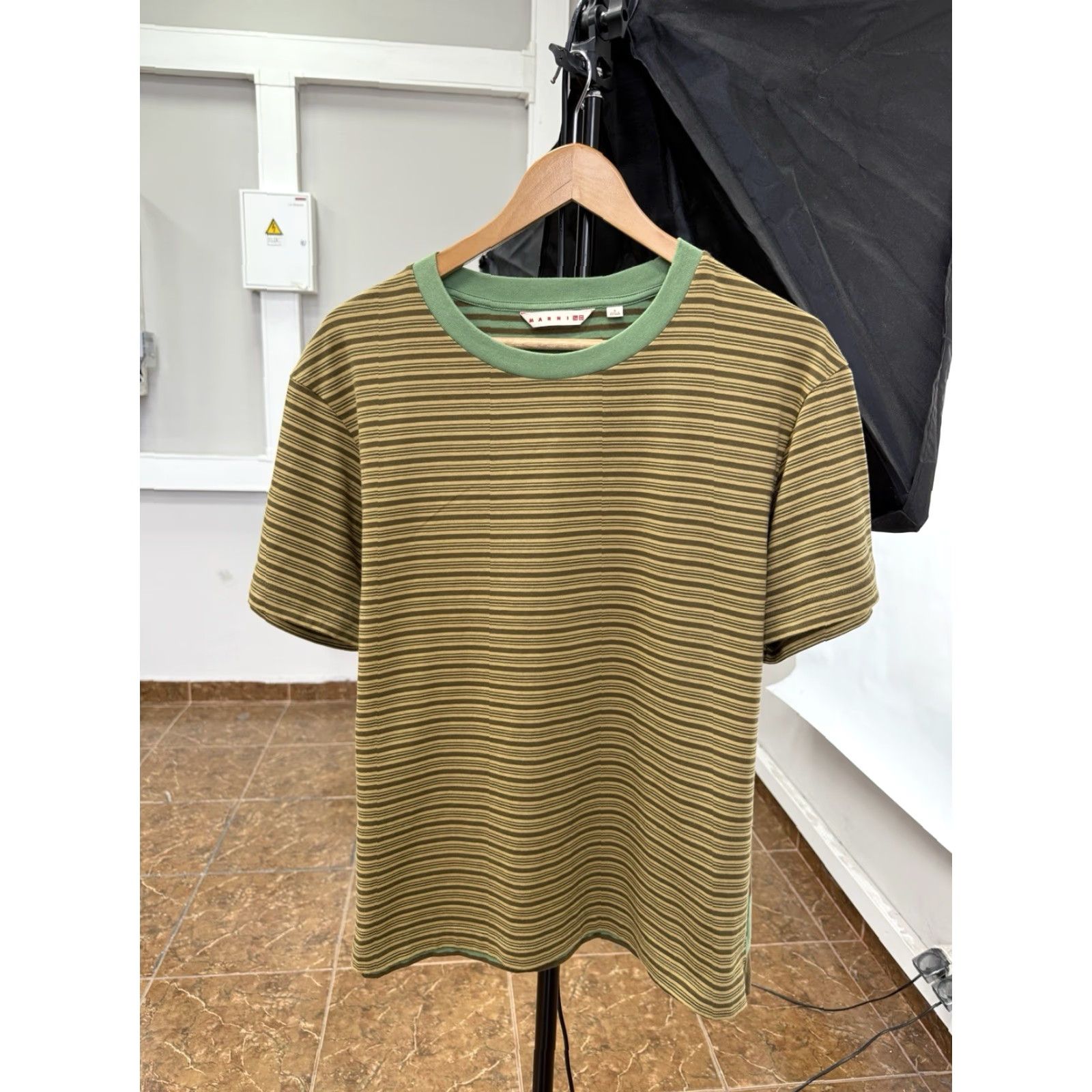 Marni Marni Uniqlo Rare Edition Striped T-Shirt Y2K SS22 Multicolor Striped Size S Men Shirt Size US S / EU 44-46 / 1 - 2 Thumbnail