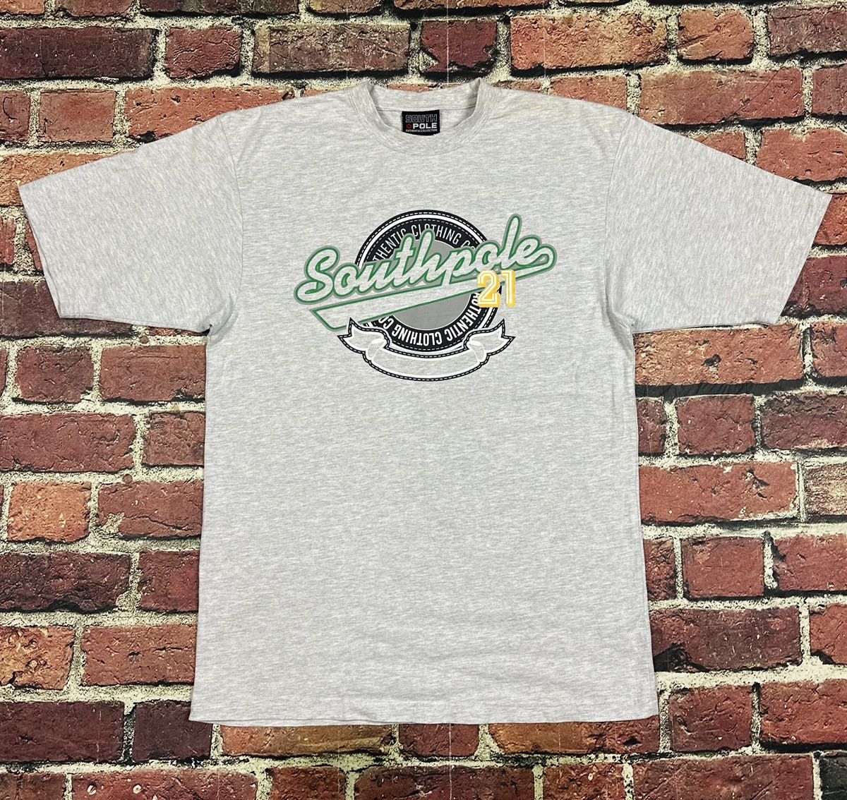 Southpole Vintage SouthPole Logo T Shirt Cyber Grunge Y2K Hip Hop Size US L / EU 52-54 / 3 - 1 Thumbnail