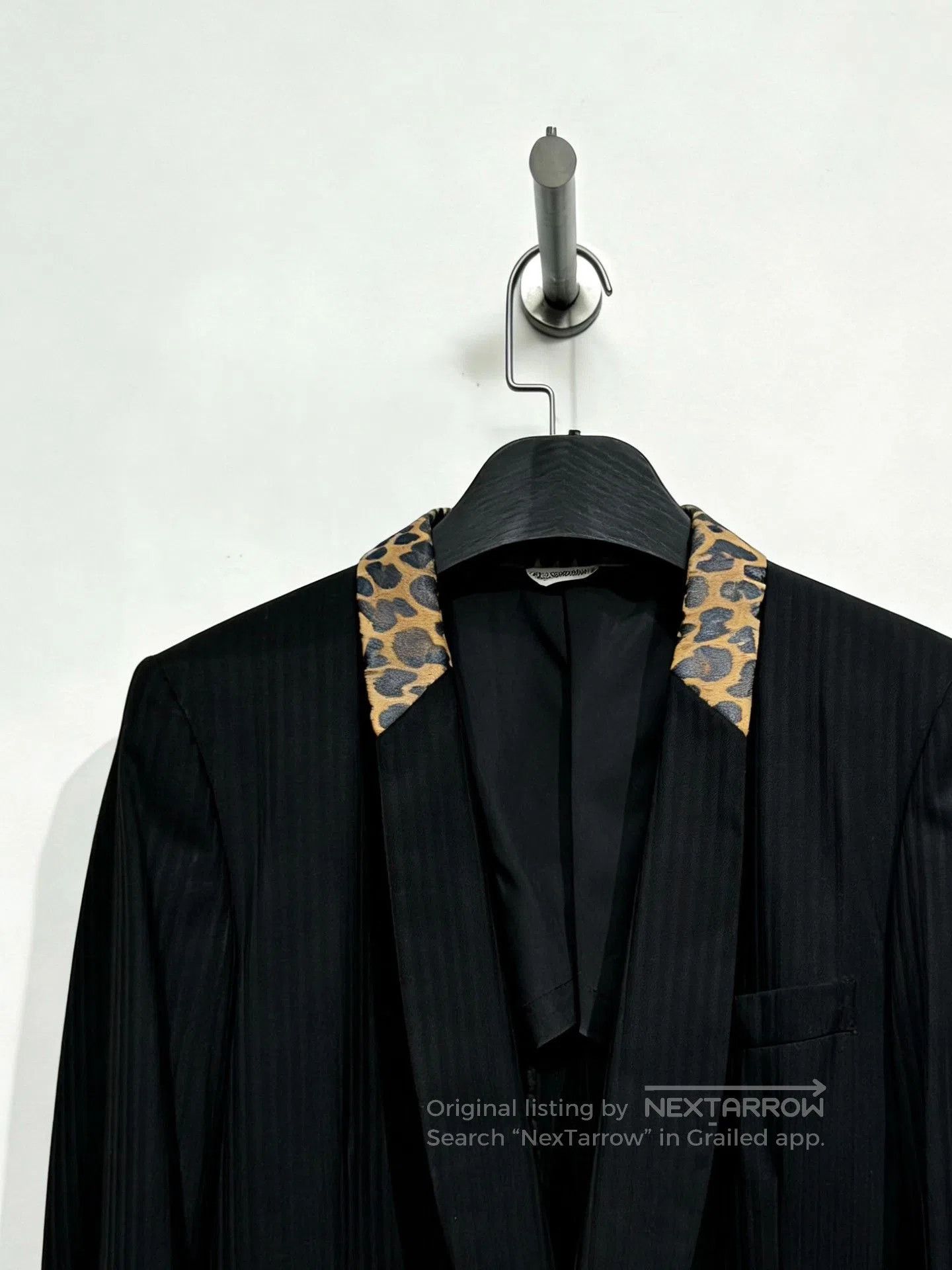 Comme des Garcons COMME des GARCONS HOMMEPLUS Leopard Collar Coat. Size US XS / EU 42 / 0 - 3 Thumbnail