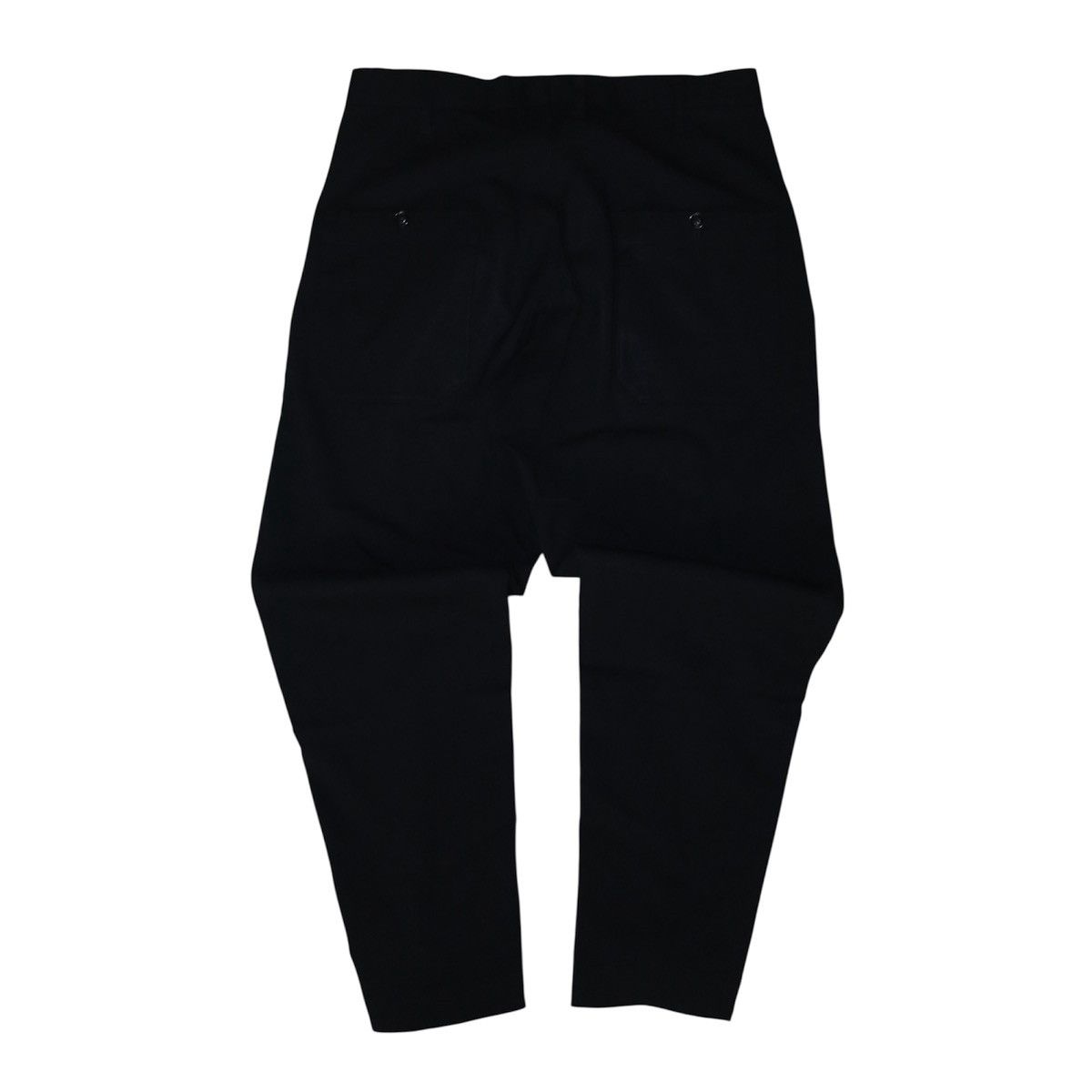 Yohji Yamamoto Yohji Yamamoto Pour Homme AW18 Runway Gabardine Wool Pants Size US 33 - 6 Thumbnail