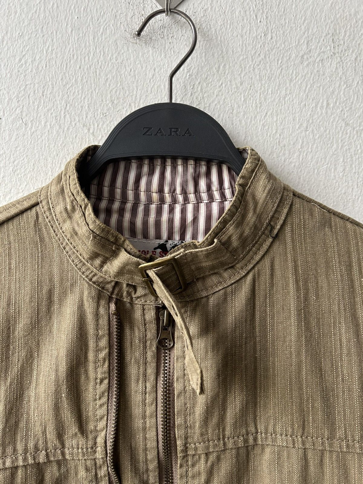If Six Was Nine Rare Zipper Bondage Jungle Jacket Size US M / EU 48-50 / 2 - 12 Thumbnail