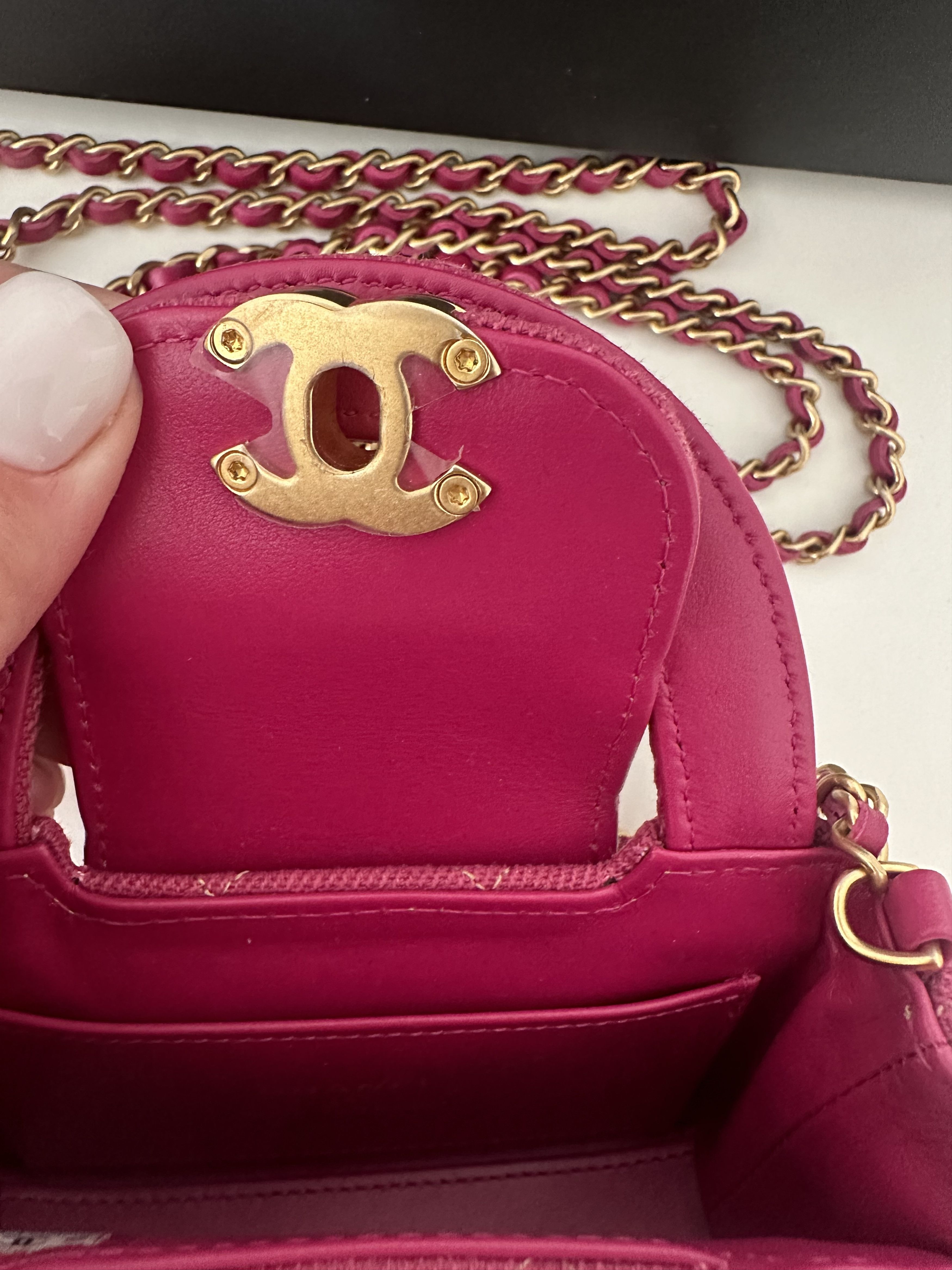 Chanel Chanel Denim Mini Shopping bag with gold hardware Size ONE SIZE - 3 Thumbnail