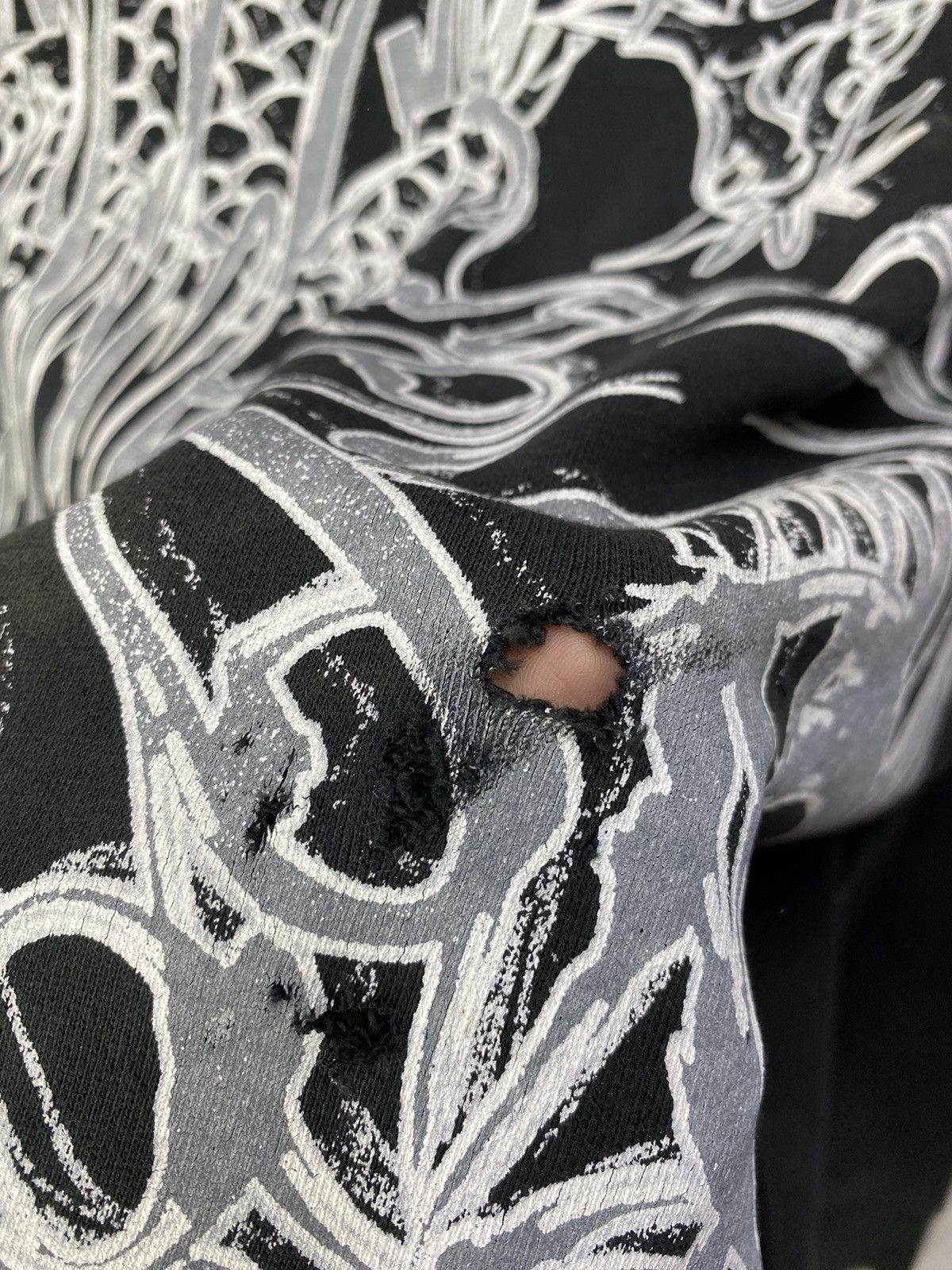 Japanese Brand Japanese Brand Strange Heaven Hoodie Big Graphic Size Large Size US L / EU 52-54 / 3 - 8 Thumbnail
