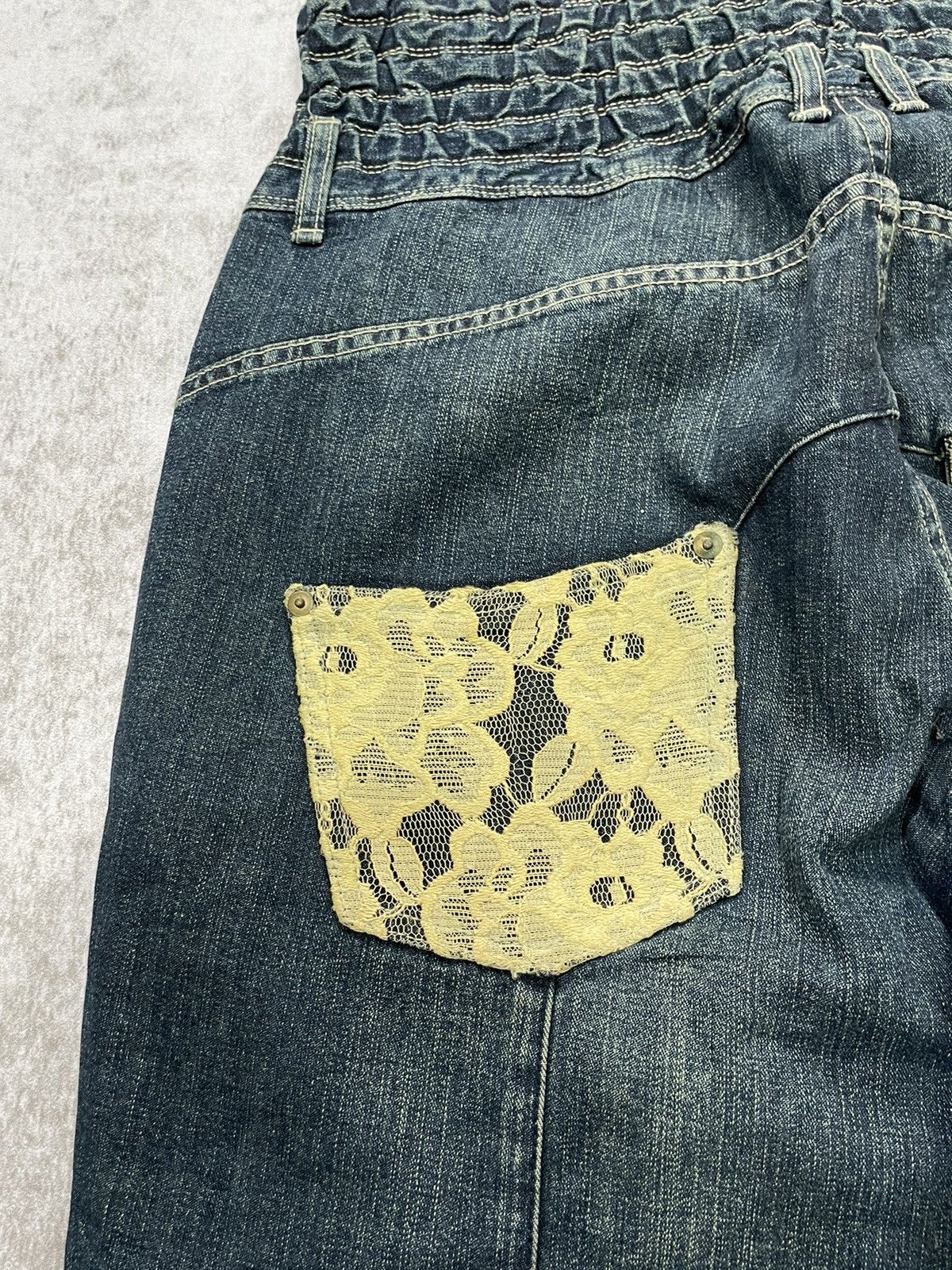 Issey Miyake 2000s Somari japan hight waistdenim pants kapitalstyle Size US 32 / EU 48 - 11 Thumbnail