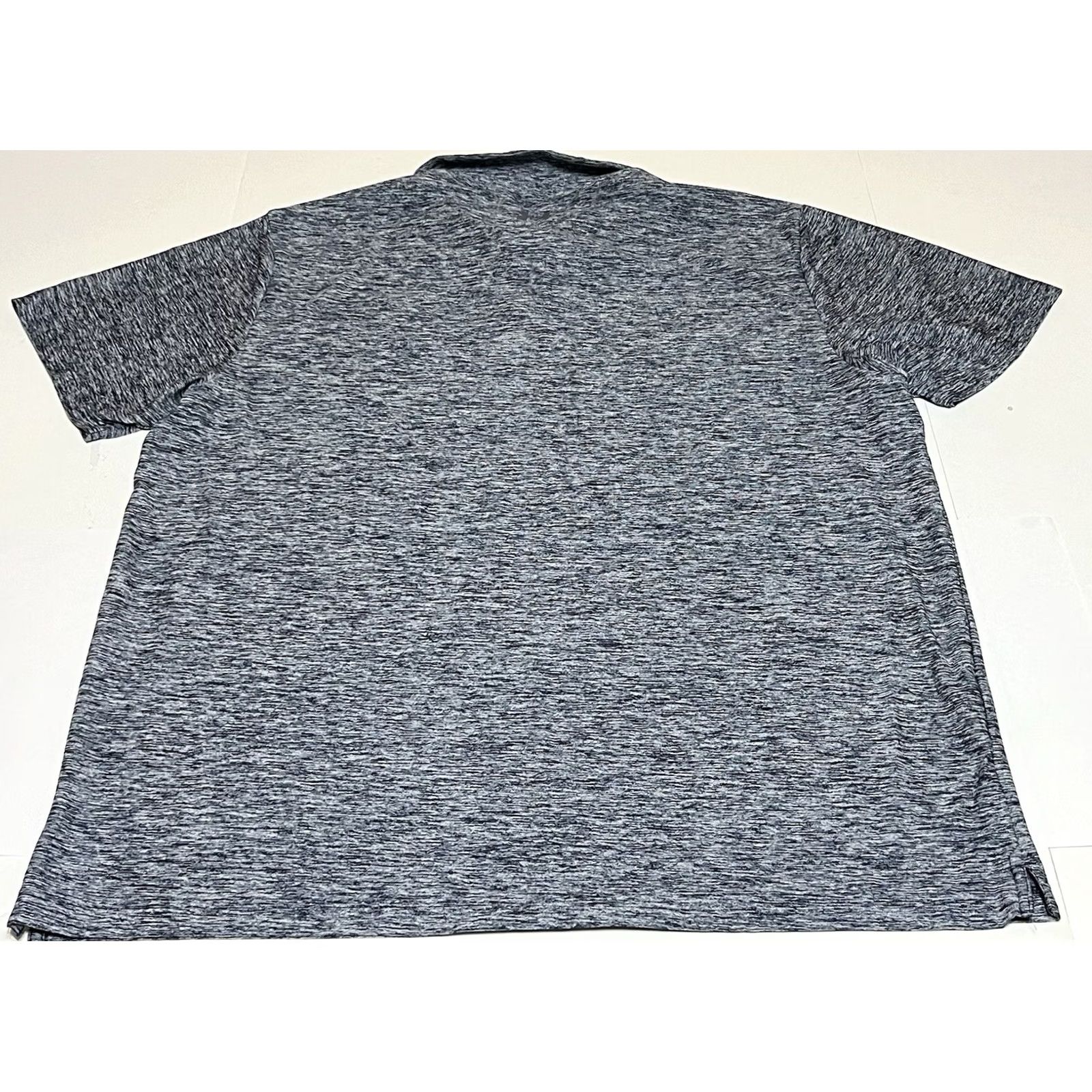 Under Armour Under Armour The Play Off Polo Shirt Mens 2XL Short Sleeve Heathered Blue Golf Logo Shirt Size US XXL / EU 58 / 5 - 3 Thumbnail