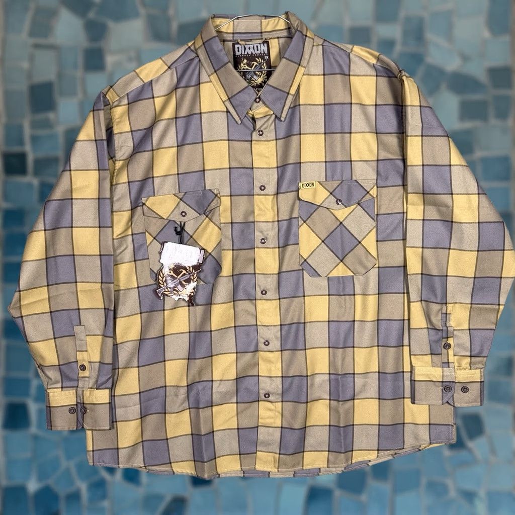 Vintage Dixxon Flannel Shirt Mens 5XL XXXXXL The Carbine Buffalo Plaid New w/ Tags Size US XXL / EU 58 / 5 - 1 Thumbnail