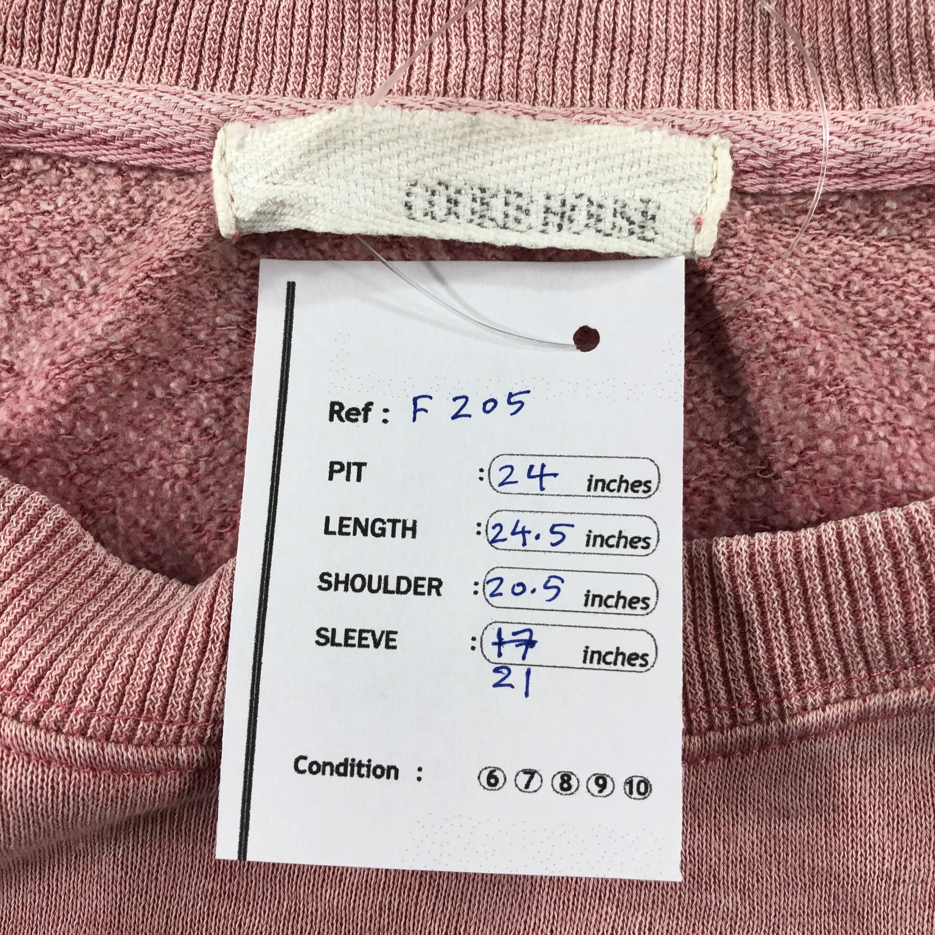 Japanese Brand Vintage Japanese Brand Sun Faded Sweatshirt F205 Size US M / EU 48-50 / 2 - 7 Thumbnail