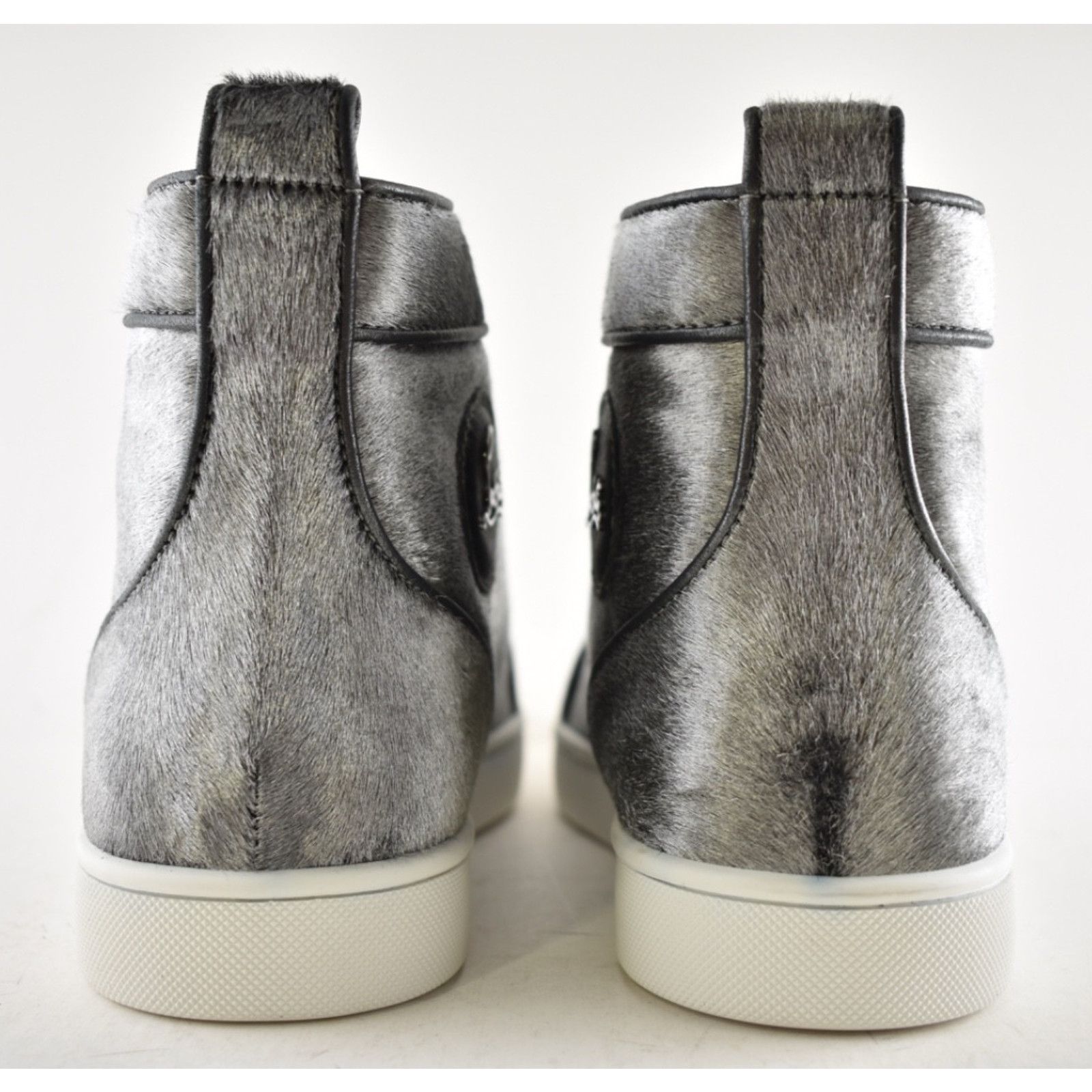 Christian Louboutin Christian Louboutin Mens Rantus Orlato Flat Silver Pony High Size US 11 / EU 44 - 12 Thumbnail