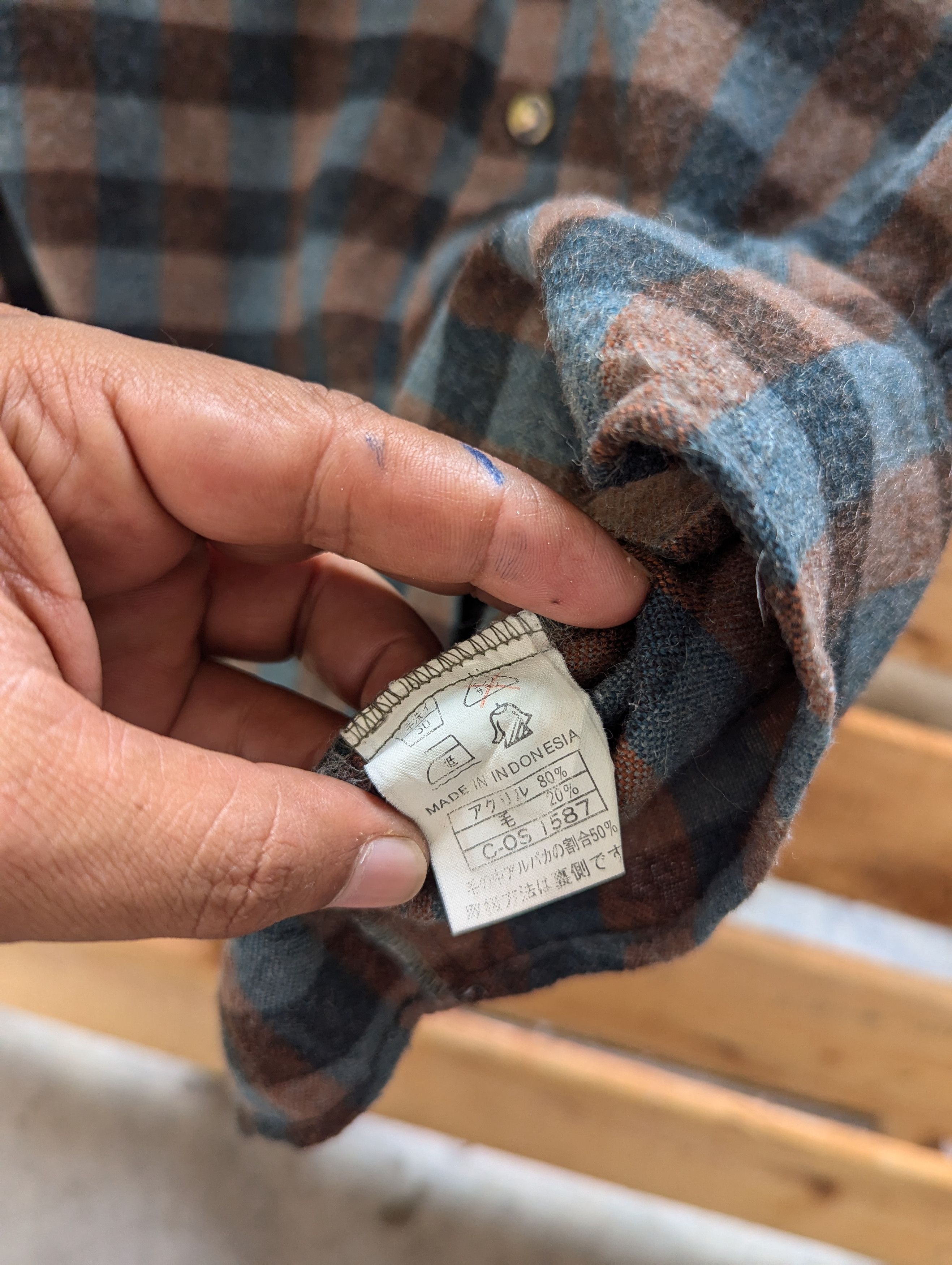 Other Vintage Witford Wool Flannel Shirt Button Ups Size US XL / EU 56 / 4 - 5 Thumbnail