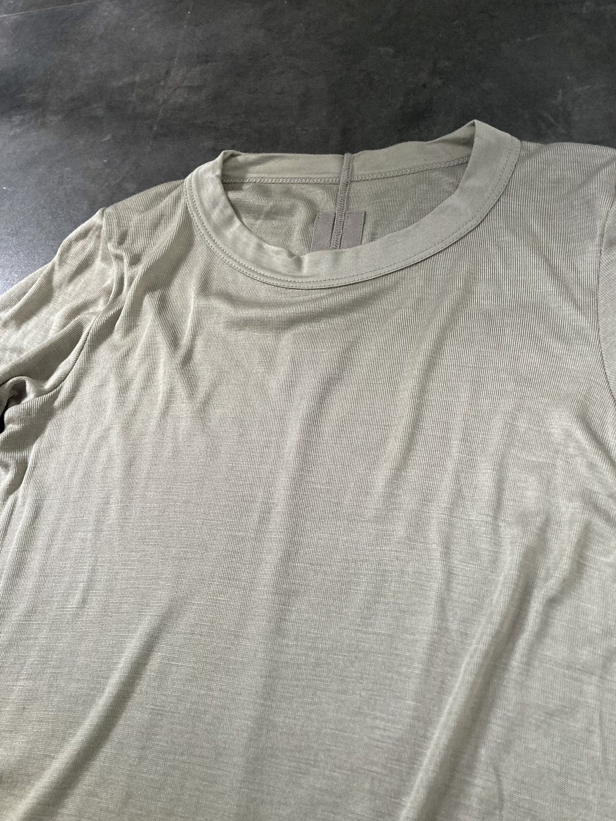 Rick Owens F/W 15 "SPHINX" Sample Silk Longsleeve Second Skin T-Shirt Size US M / EU 48-50 / 2 - 3 Thumbnail