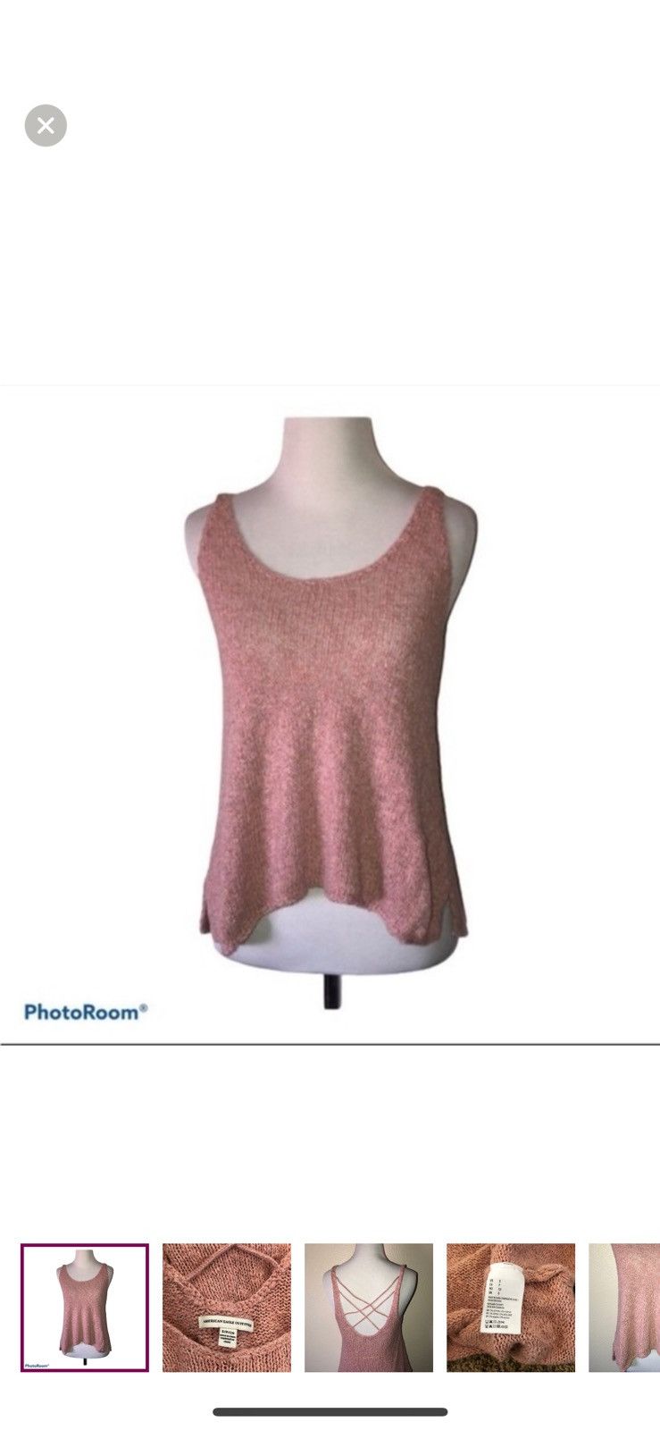American Eagle Outfitters American eagle outfitters small knit tank top Size S / US 4 / IT 40 - 1 Thumbnail