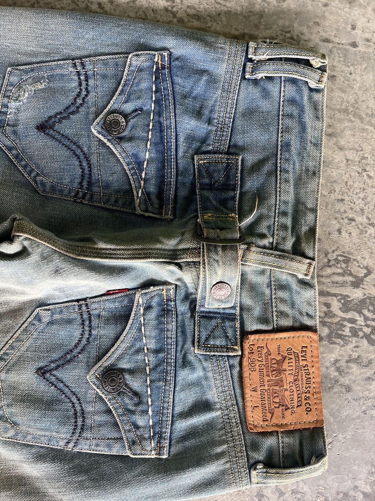 Hysteric Glamour × Levi's × Vintage Flare Distressed Levis Denim Size US 29 - 15 Thumbnail