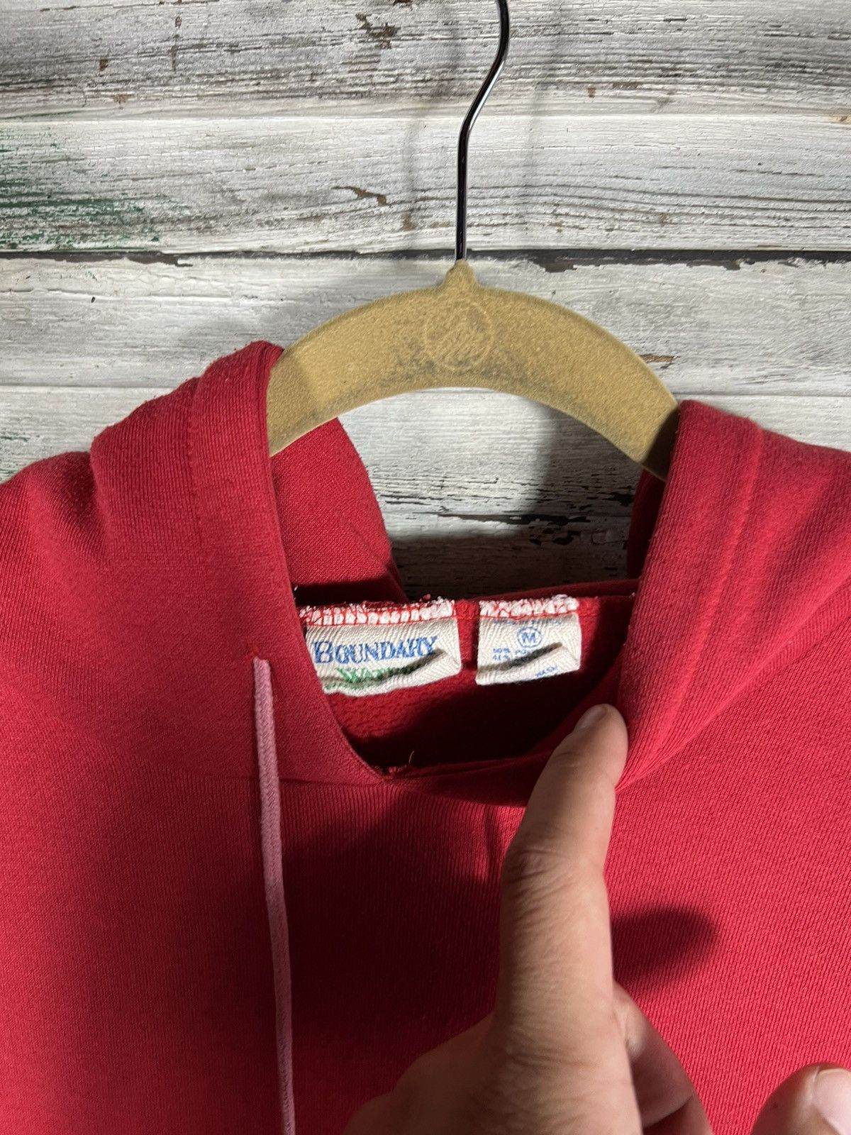 Vintage Vintage 80s Blank Hoodie Size US M / EU 48-50 / 2 - 5 Thumbnail