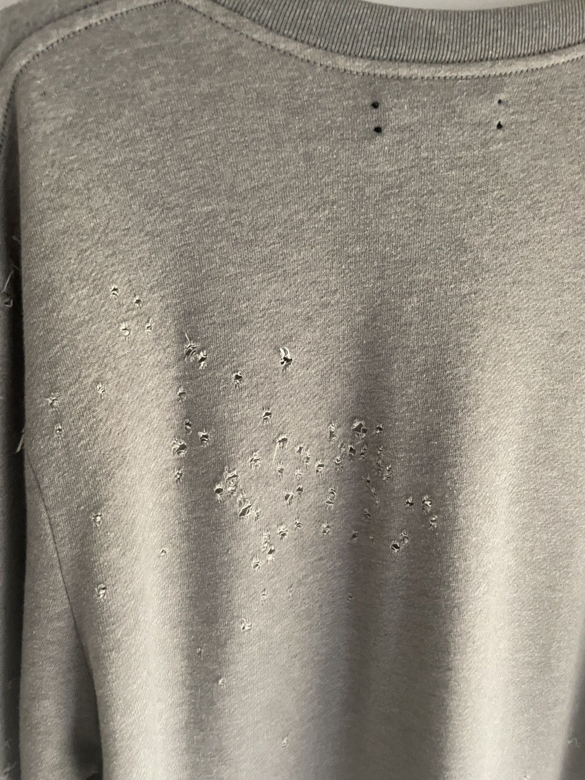 Amiri 2015 Shotgun Distressed Sweatshirt Size US S / EU 44-46 / 1 - 15 Thumbnail