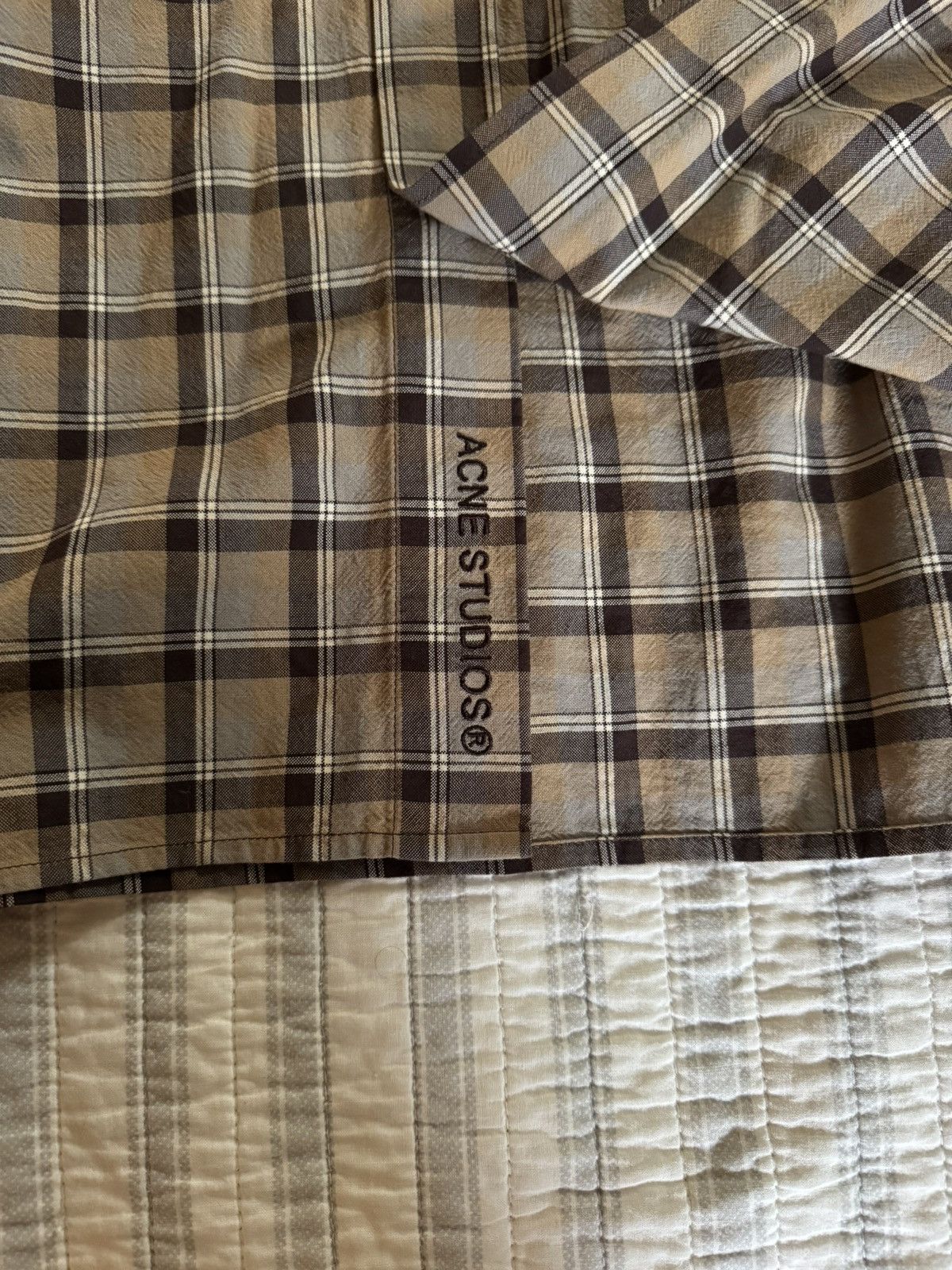 Acne Studios Acne Studios Oversized Button Up Size US XL / EU 56 / 4 - 5 Thumbnail