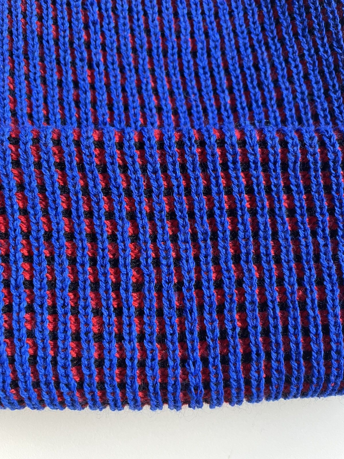 Other No Brand Tricolor Beanie Size ONE SIZE - 2 Thumbnail