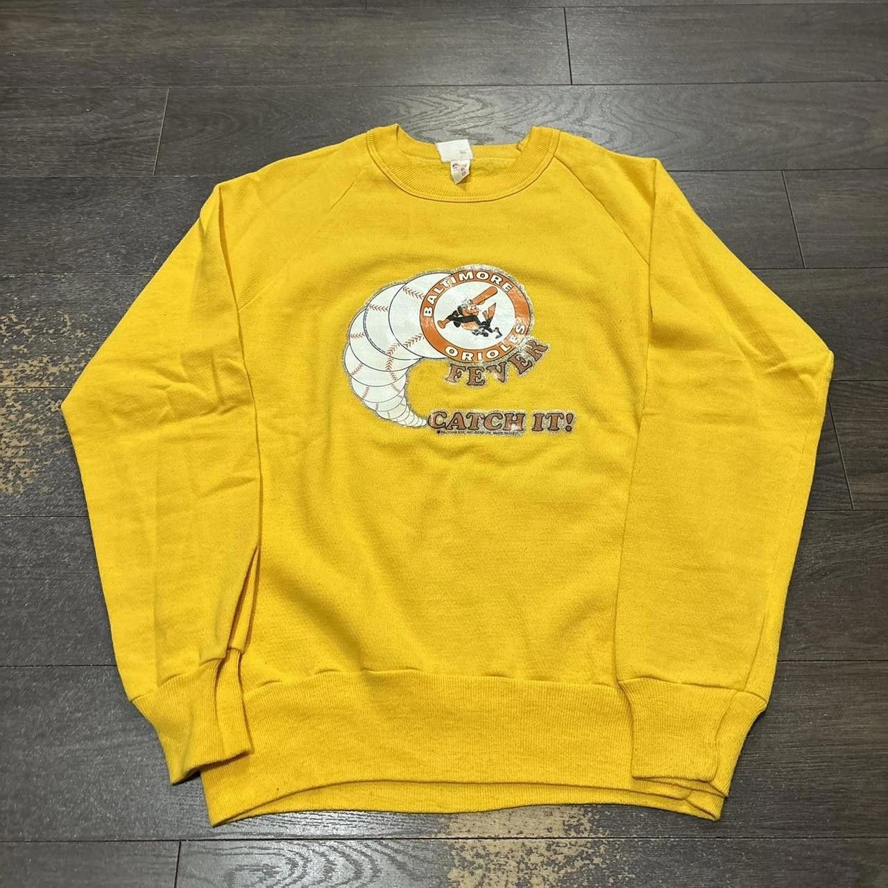 Designer Vintage baltimore orioles fever catch it crewneck sweatshirt Size US S / EU 44-46 / 1 - 2 Thumbnail