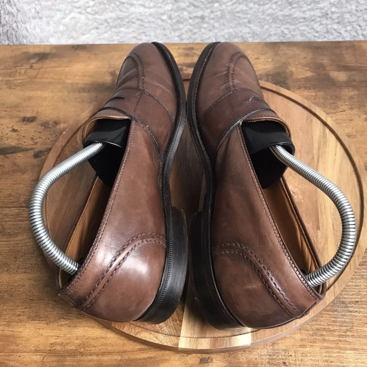 Alden Alden 686 Brown Calfskin Penny Loafer Men’s 7 A/C Made USA Size US 7.5 / EU 40-41 - 7 Thumbnail