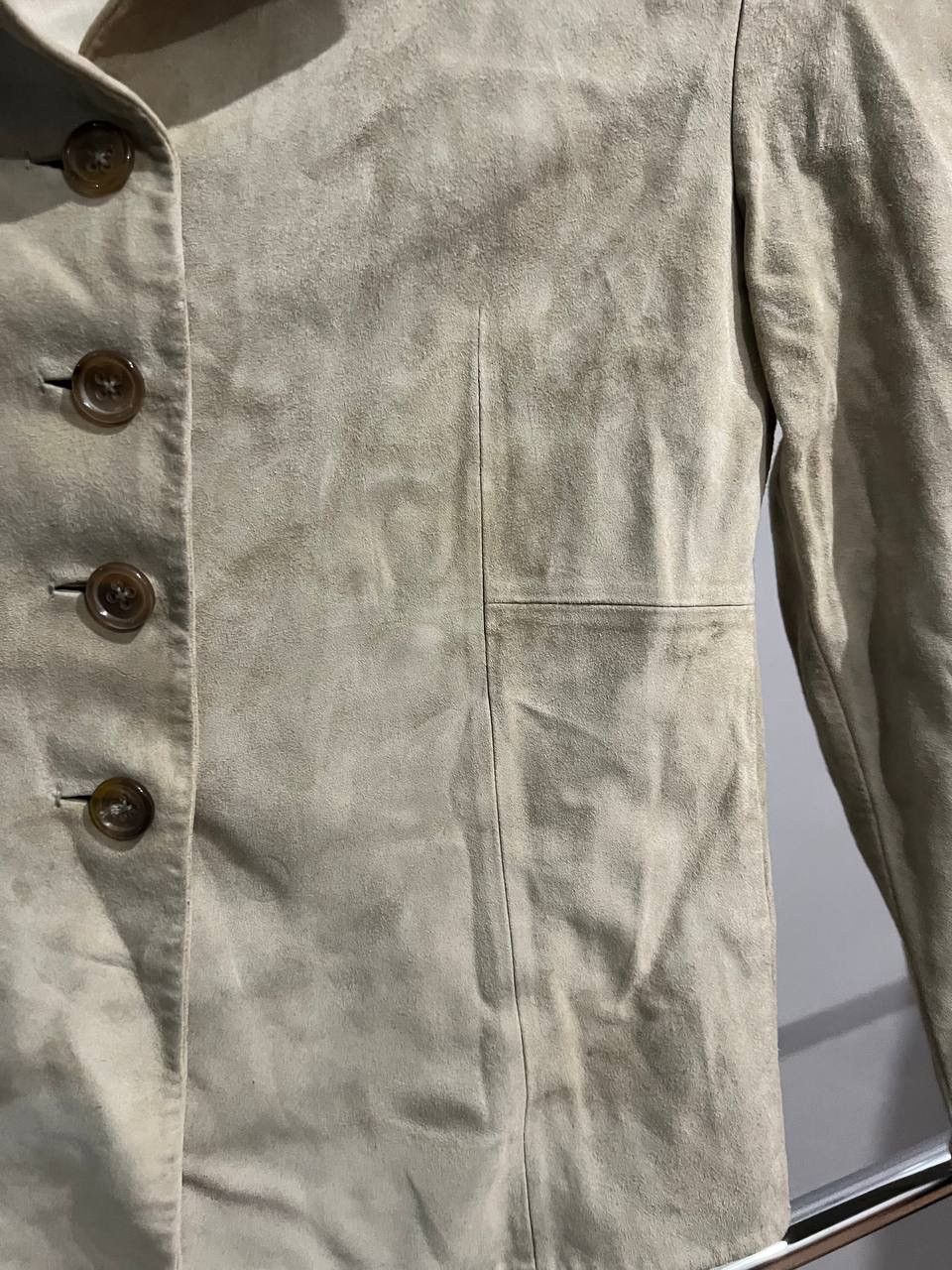 Jil Sander JIL SANDER RARE VINTAGE ARCHIVAL LEATHER BUTTON BLAZERJACKET Size XS / US 0-2 / IT 36-38 - 5 Thumbnail