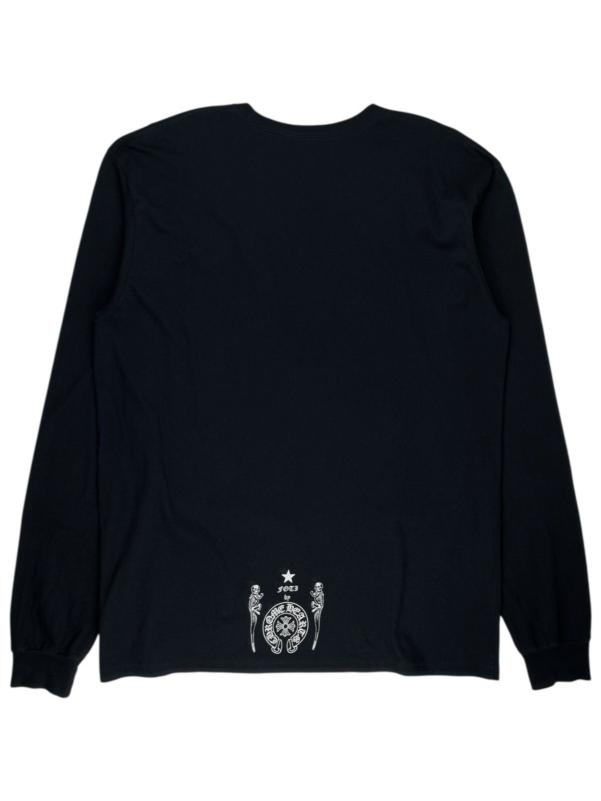 Chrome Hearts Chrome Hearts Foti Astronaut Skull Spiral Longsleeve Tshirt Size US XL / EU 56 / 4 - 2 Thumbnail