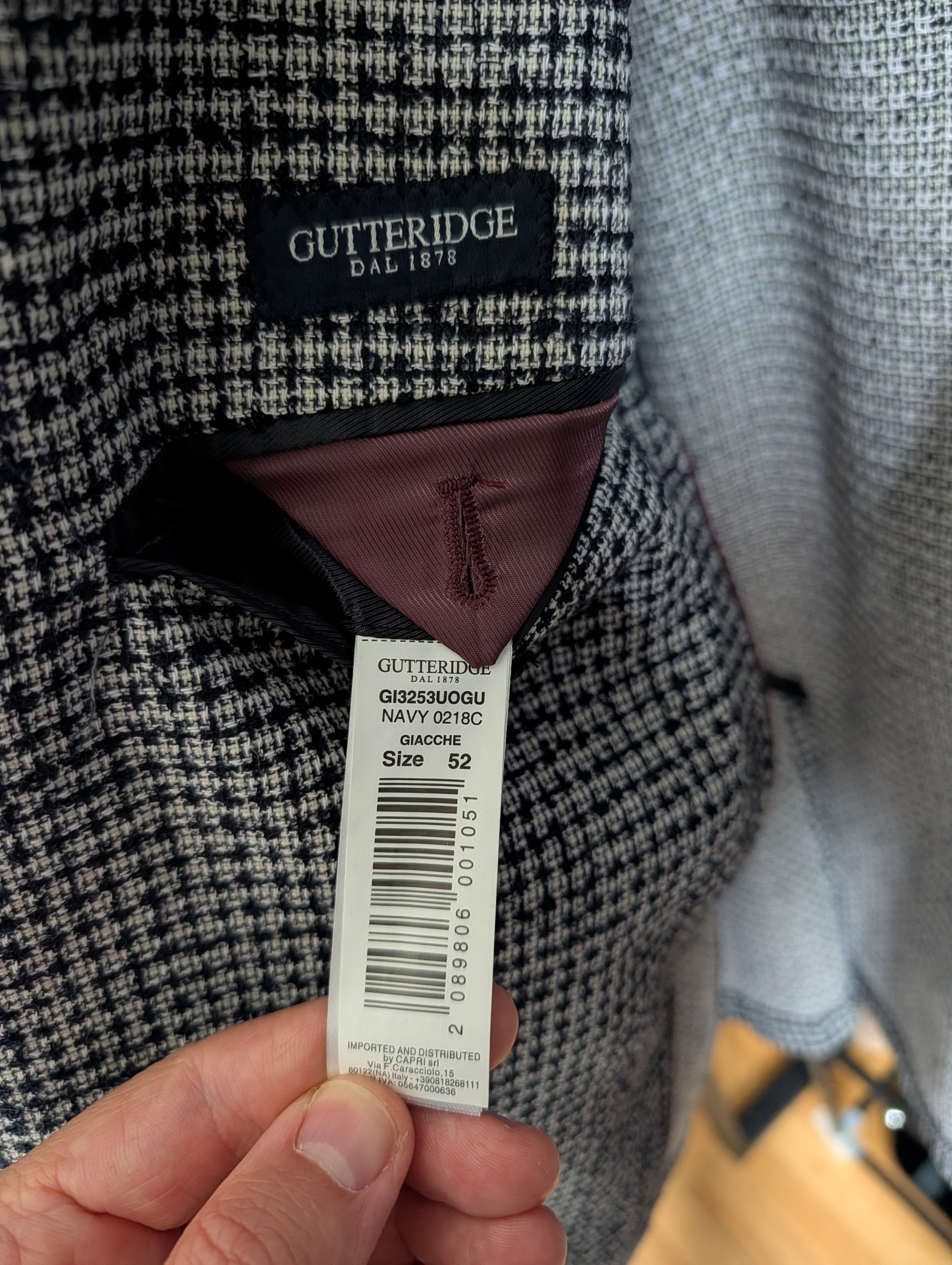 Other 100% Italian Linen Sportcoat - Gutteridge Size 42R - 5 Thumbnail