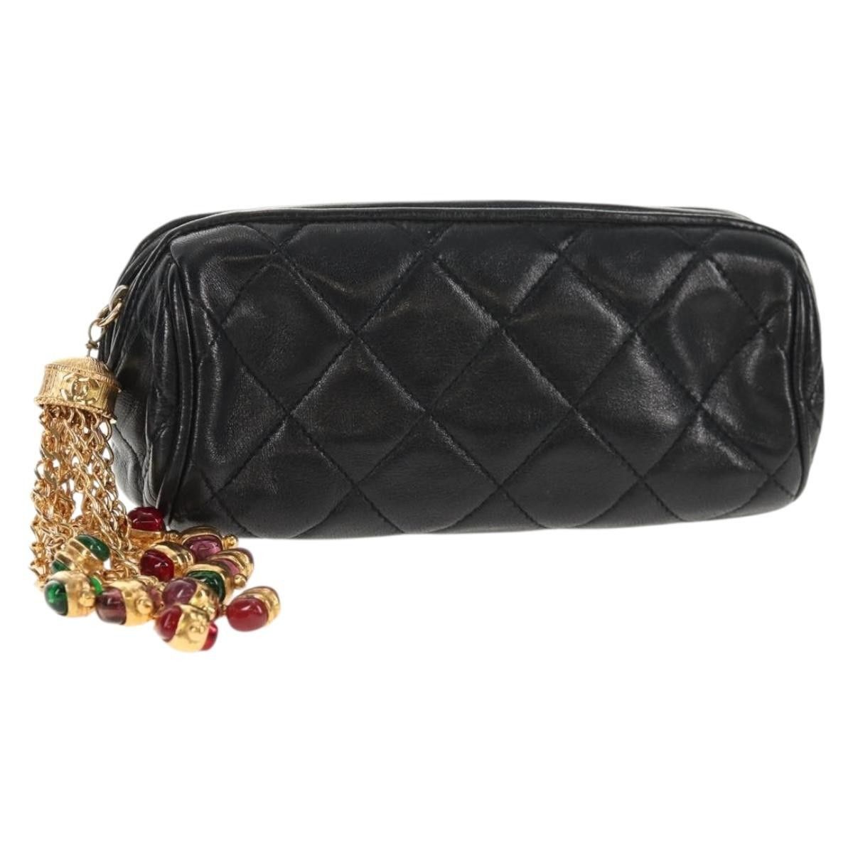 Chanel Chanel Vintage Clutch Leather Size ONE SIZE - 1 Thumbnail