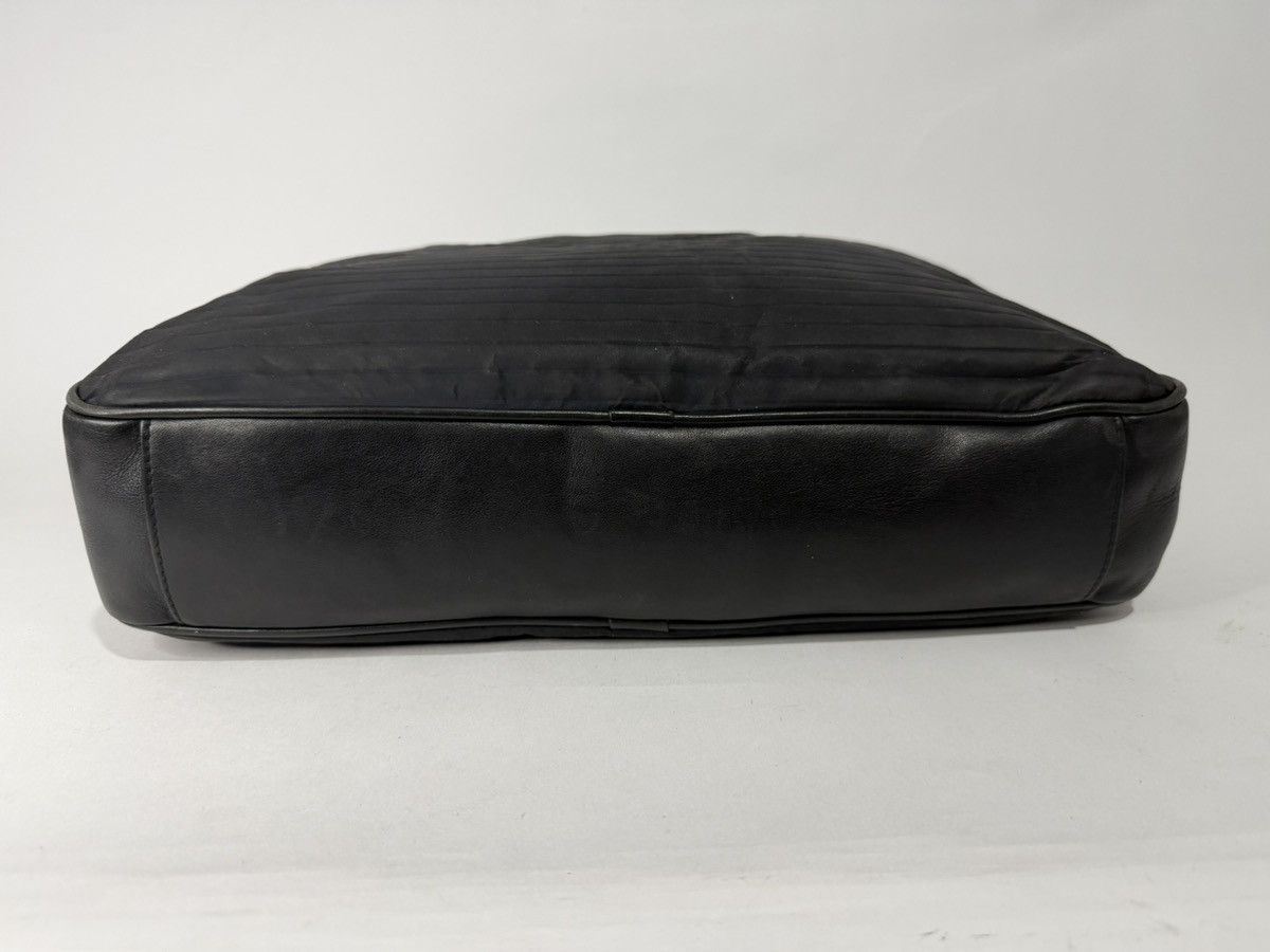 Dior Dior Homme Black/Navy Leather and Nylon Briefcase Size ONE SIZE - 6 Thumbnail