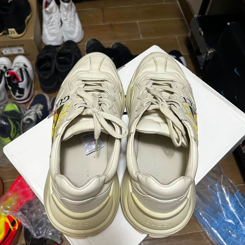 Gucci Gucci Rhyton Logo Low-Top Dad Sneakers - Size US 9.5 / EU 42-43 - 5 Thumbnail