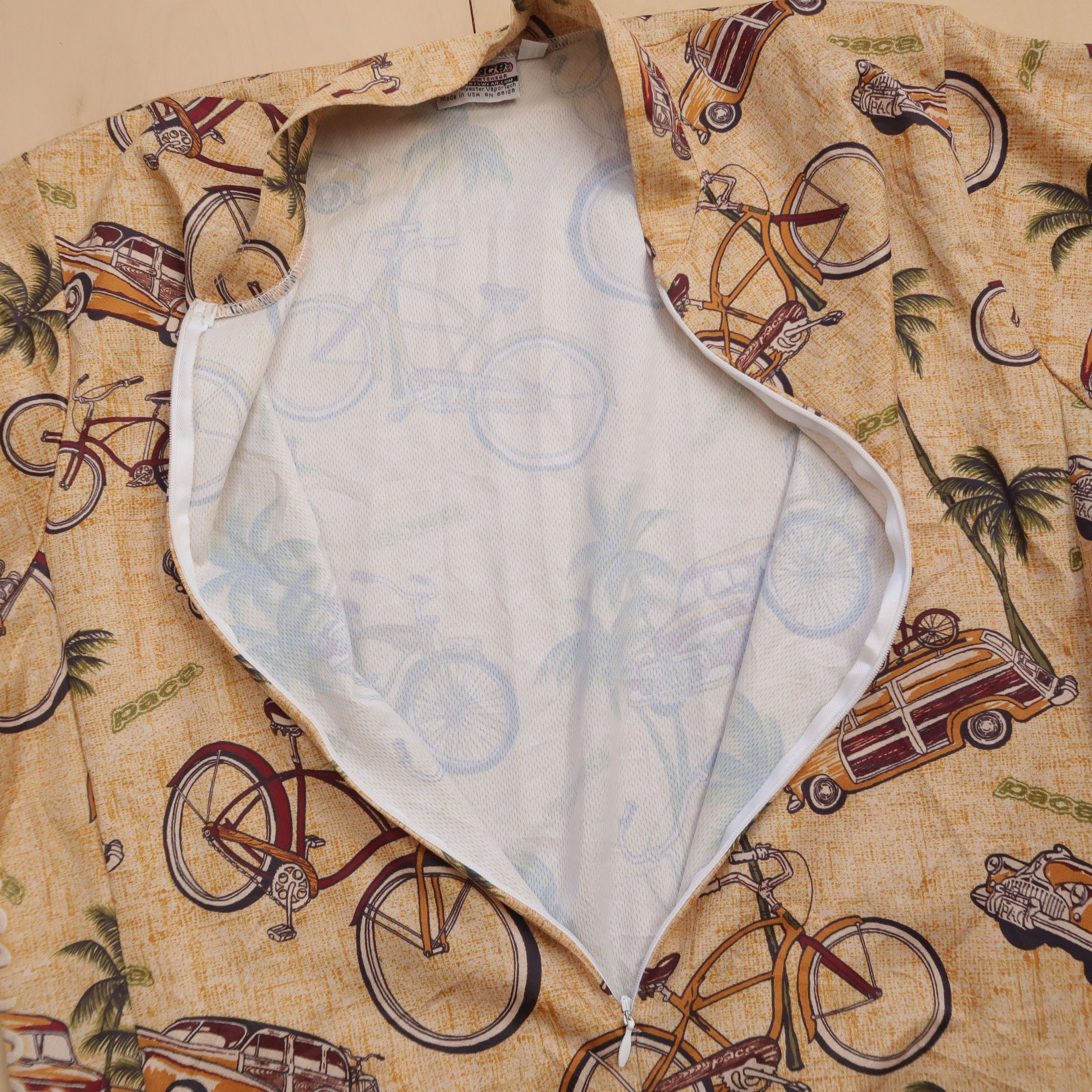 Japanese Brand VTG 90s Final Home Pace Bikers Shirt Zip Multi Pocket Size US M / EU 48-50 / 2 - 12 Thumbnail