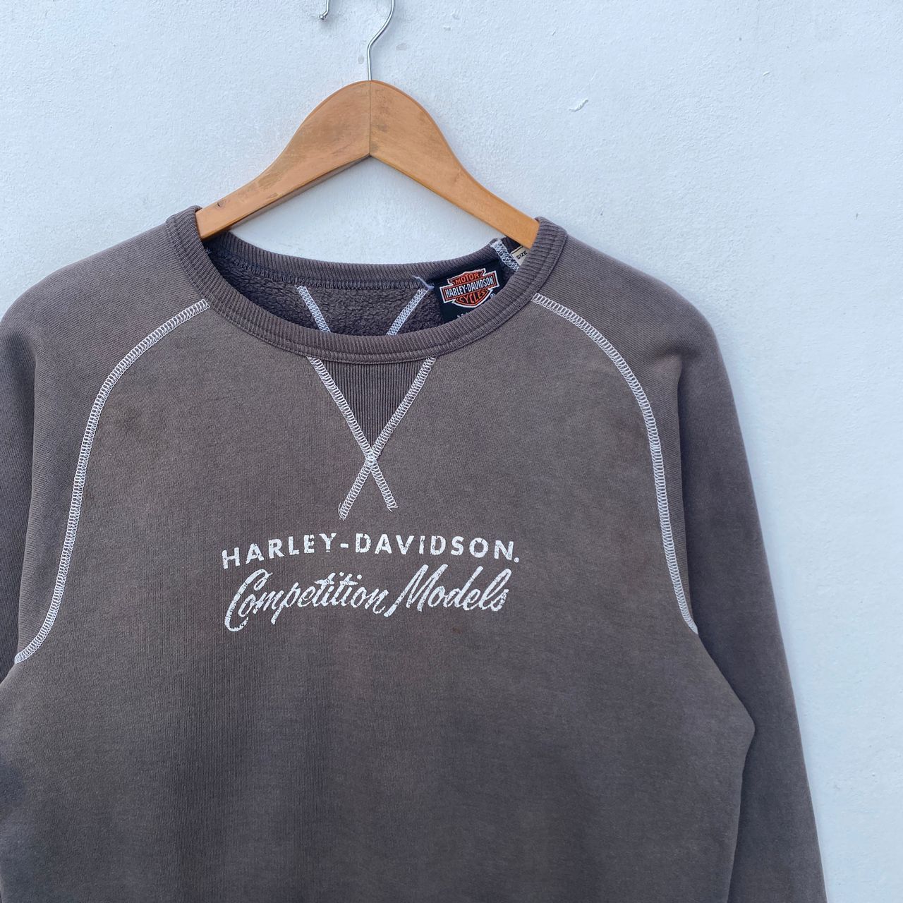 Harley Davidson × Vintage VINTAGE HARLEY DAVIDSON SWEATSHIRT MEDIUM PULLOVER Size US M / EU 48-50 / 2 - 3 Thumbnail
