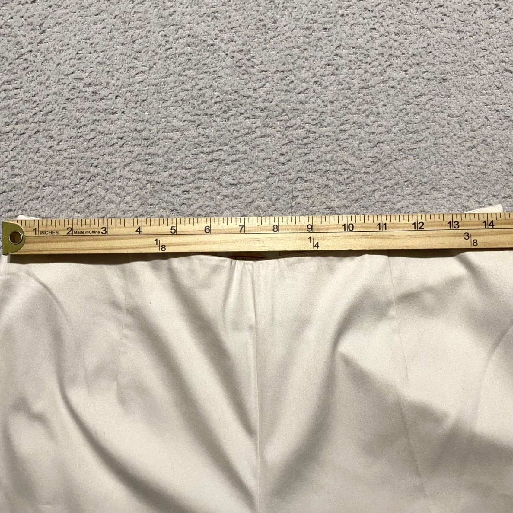 Talbots Talbots Womens Pants Beige 12P Petite Straight Dress Pants Flat Front Button Zip Machine Washable Beiges Family: Preppy Mens? No Size 34" / US 12 / IT 48 - 7 Thumbnail