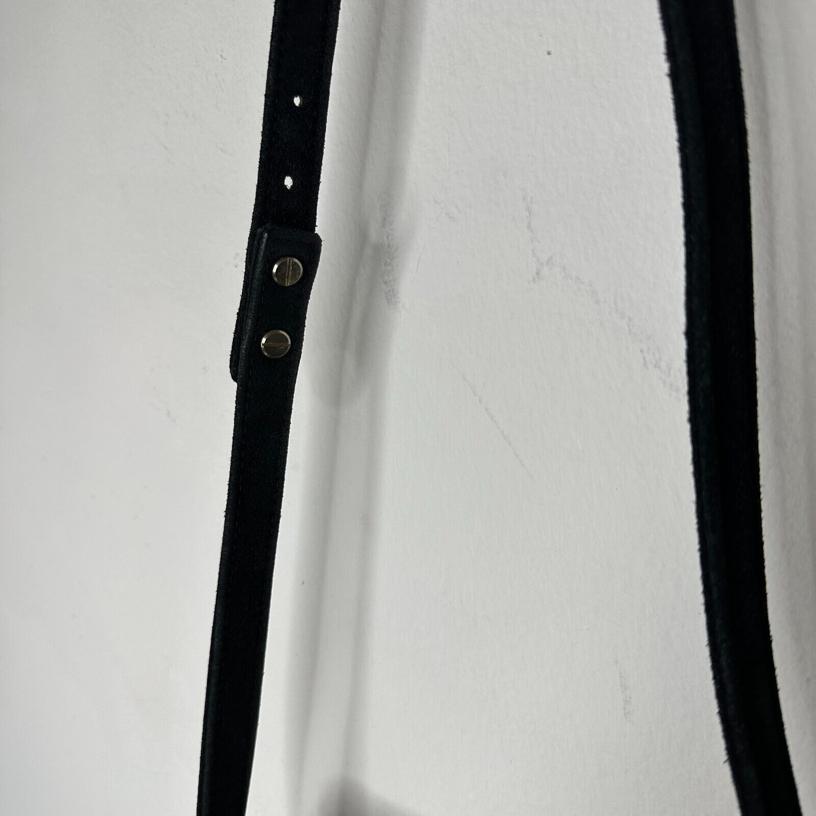 Other Cab Blanche Shell Black Suede RainbowFold Crossbody Purse Size ONE SIZE - 5 Thumbnail