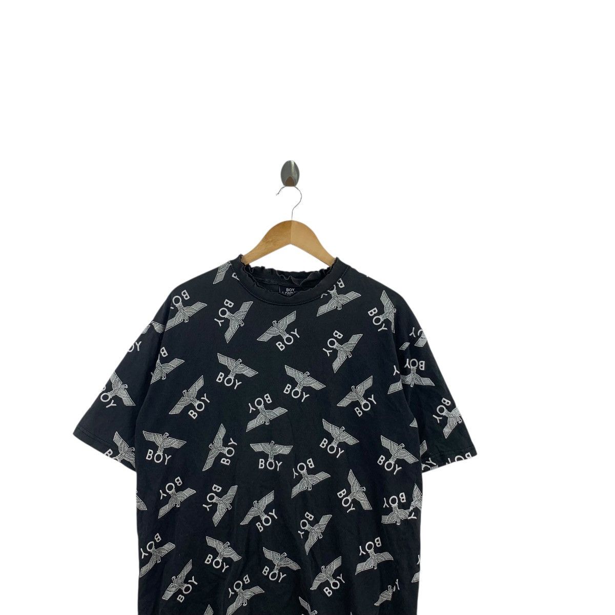 Boy London Vintage BOY LONDON PUNK All Over Print Thrashed Tee Shirt Size US XXL / EU 58 / 5 - 2 Thumbnail