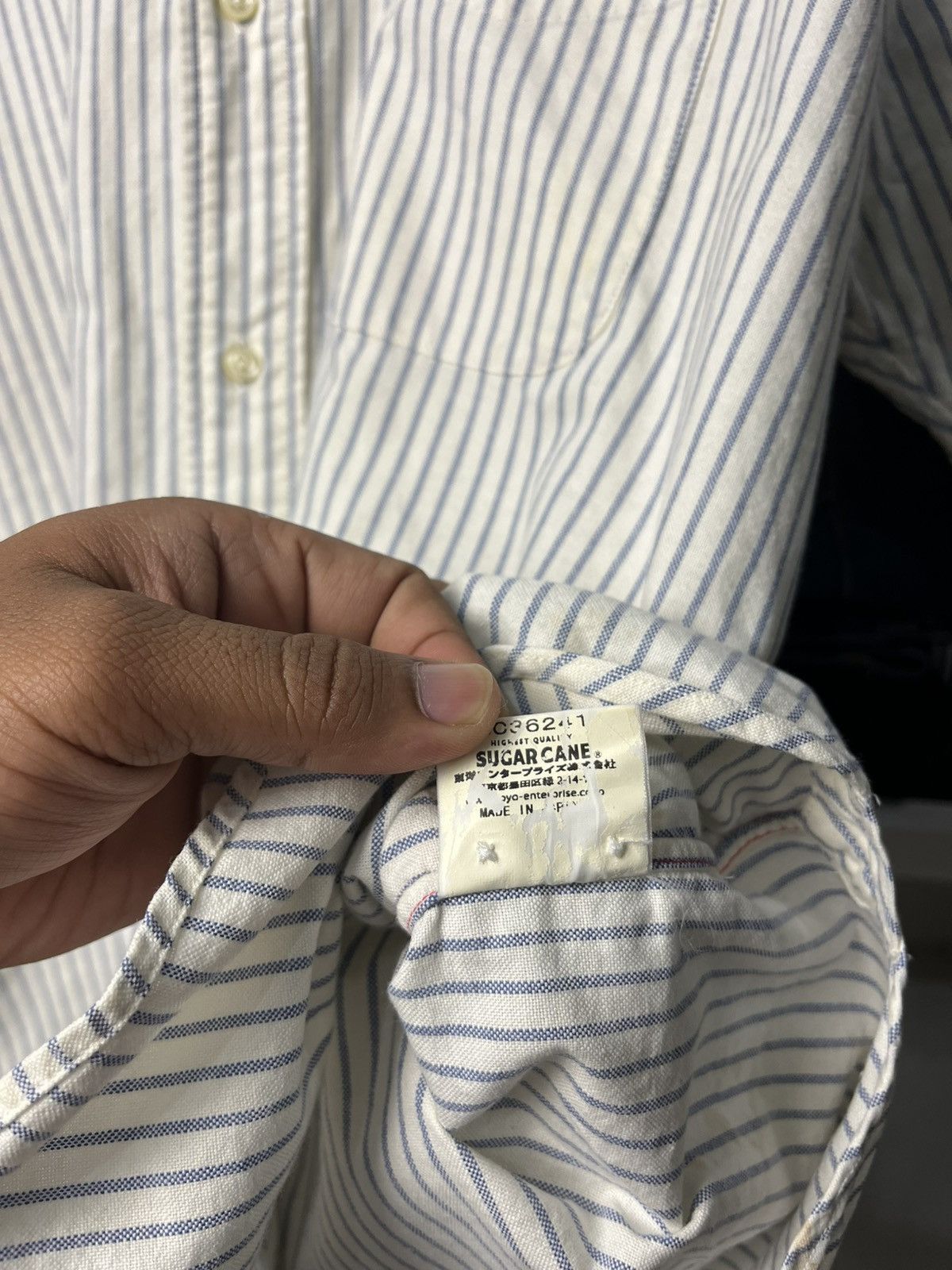Sugar Cane Sugar Cane Coke Stripe Work shirt Size US XL / EU 56 / 4 - 4 Thumbnail