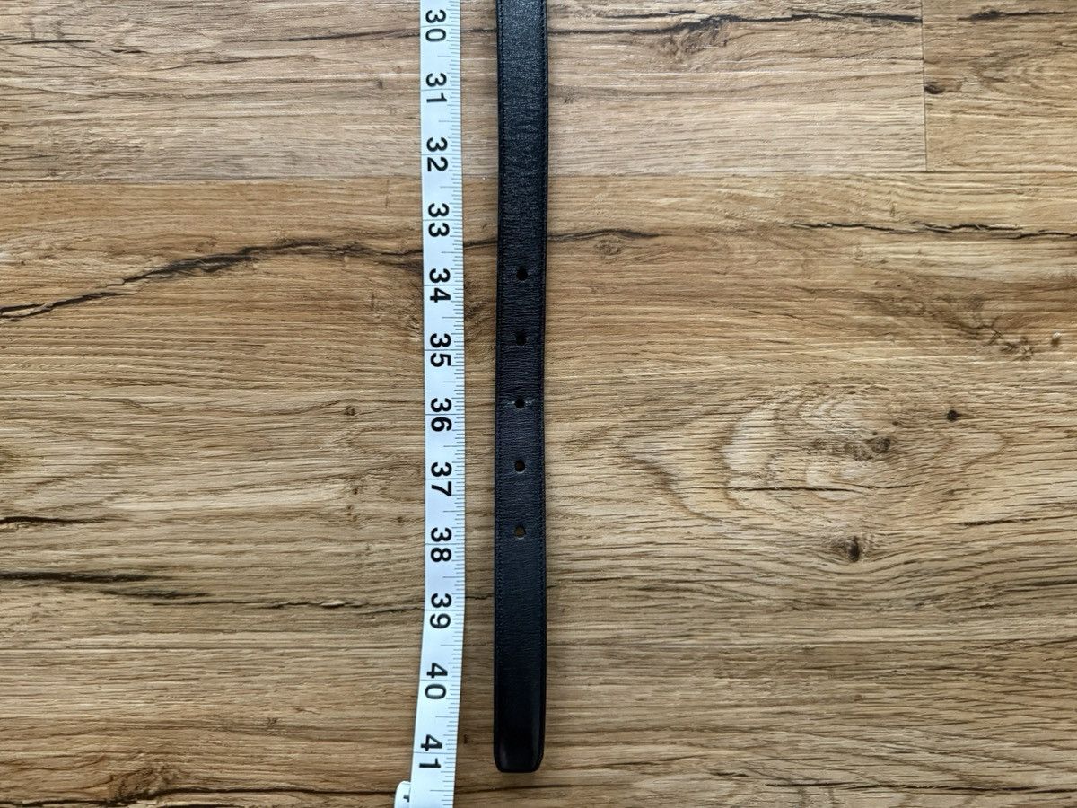 Saint Laurent Paris Saint Laurent Paris Trois Passants Belt – Black Calfskin Size 36 - 8 Thumbnail