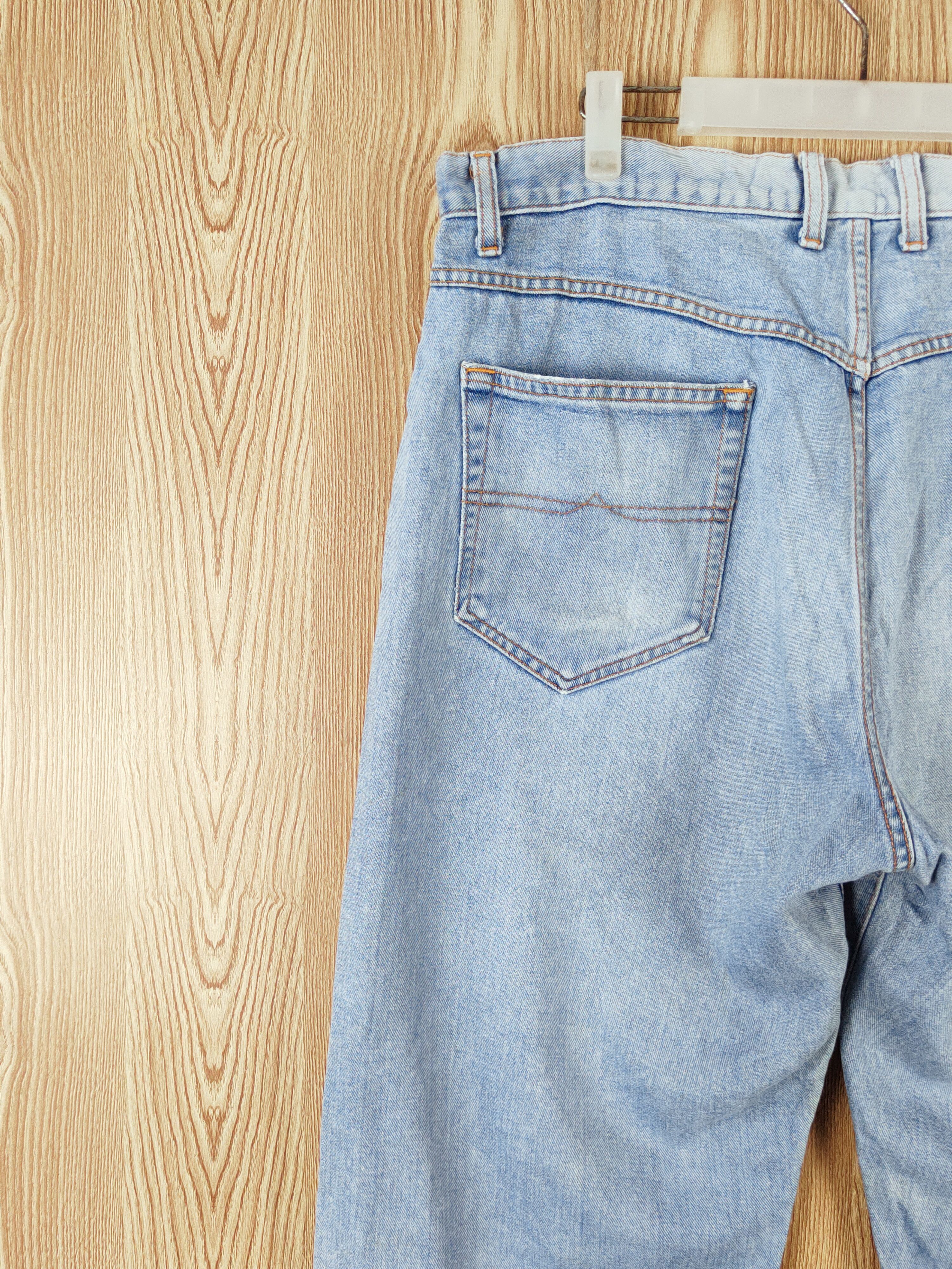 Japanese Brand Bobson Blue Distressed Ripped Jeans #W617 Size US 38 / EU 54 - 10 Thumbnail