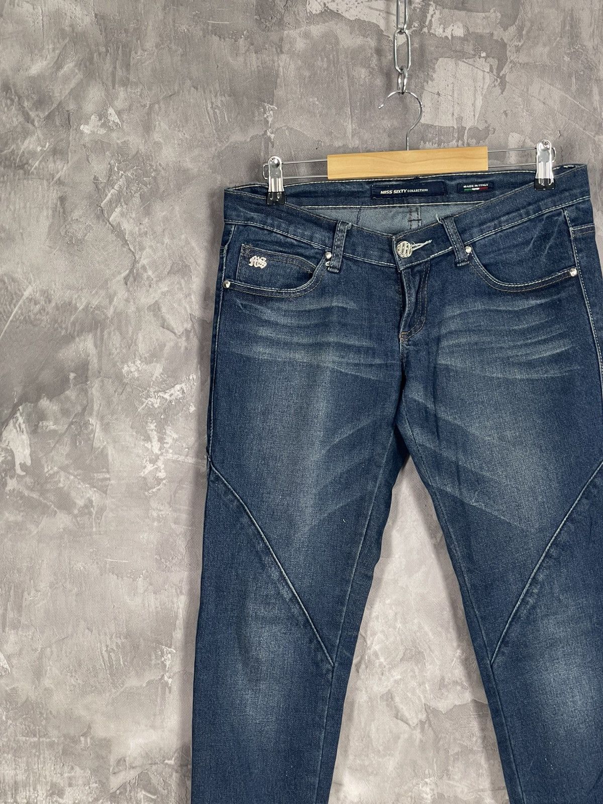 Miss Sixty × Vintage Y2K Miss Sixty Denim Slim Jeans Vintage 90s Size 26" / US 2 / IT 38 - 3 Thumbnail